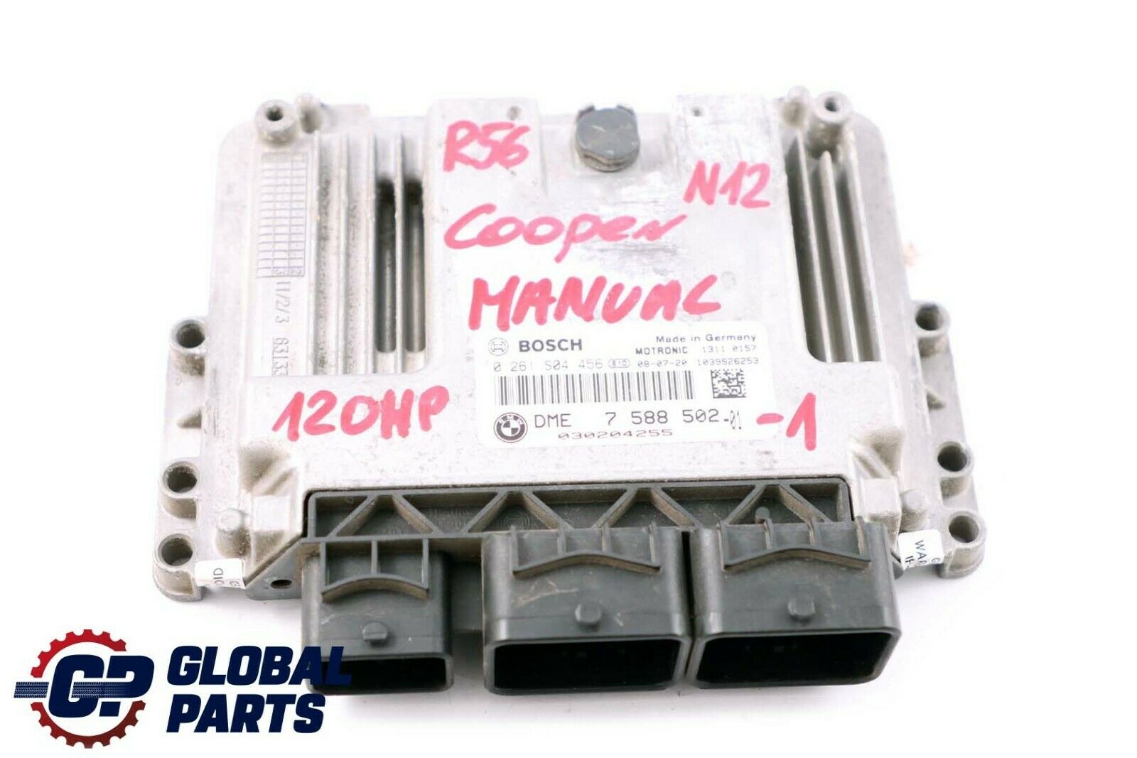 BMW Mini Cooper R55 R56 N12 1.6 Petrol Engine ECU Kit DME 7588502 CAS3   Key