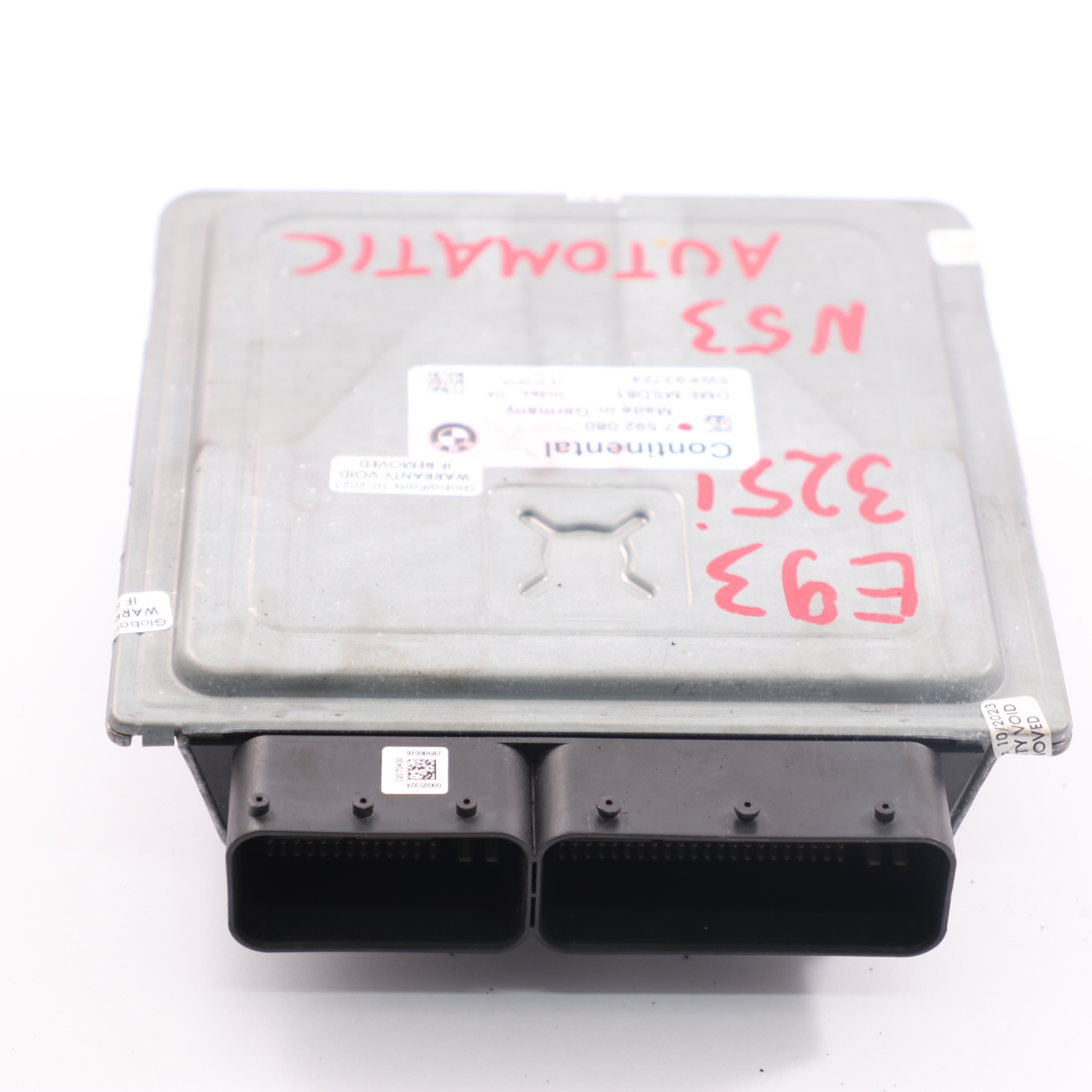 BMW 3 E90 E91 LCI 325i N53 218HP ECU Engine Control Unit DME 7592080 Automatic