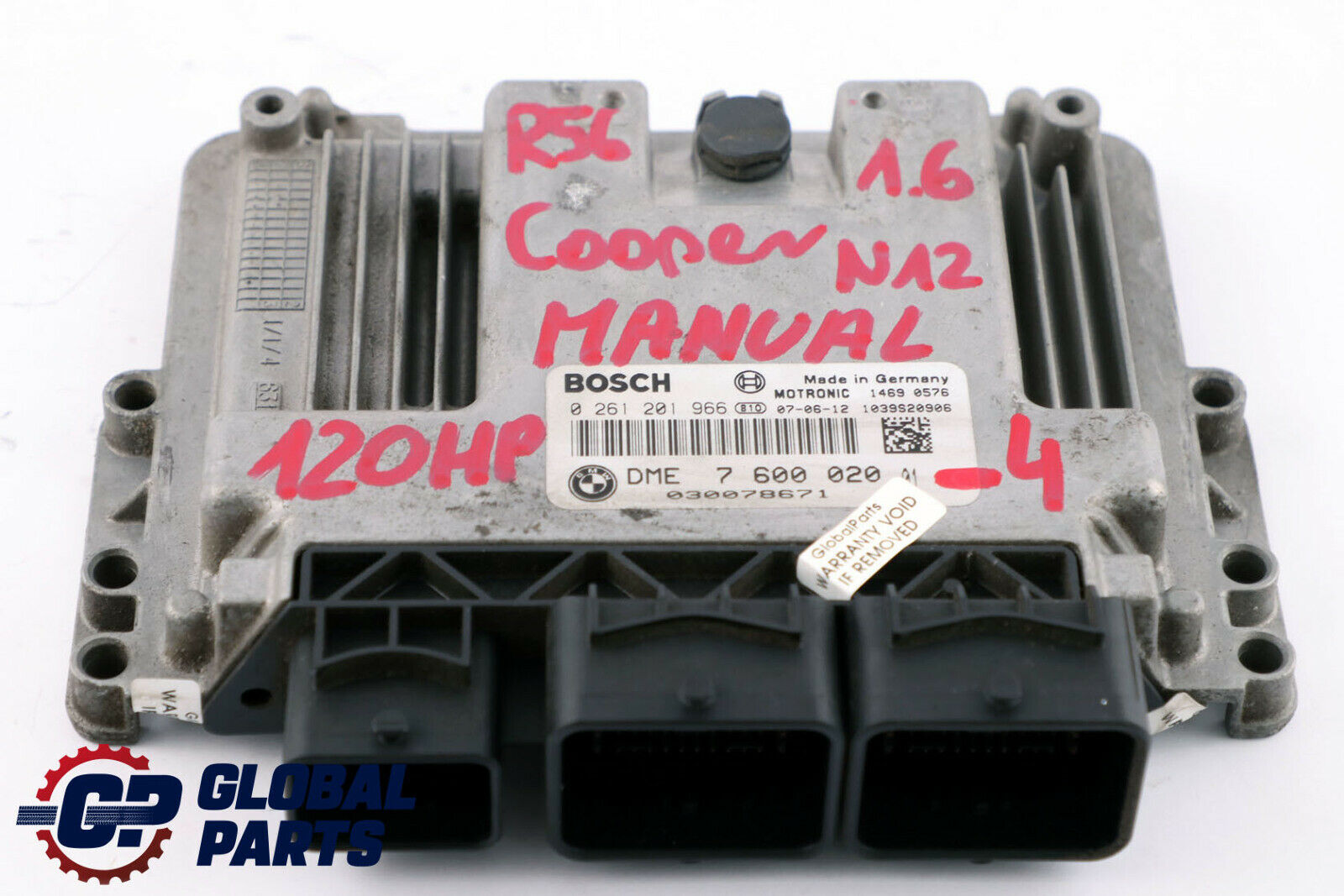 Mini Cooper R55 R56 N12 1.6 120HP ECU Kit DME 7600020 CAS3 Manuel Des Cles