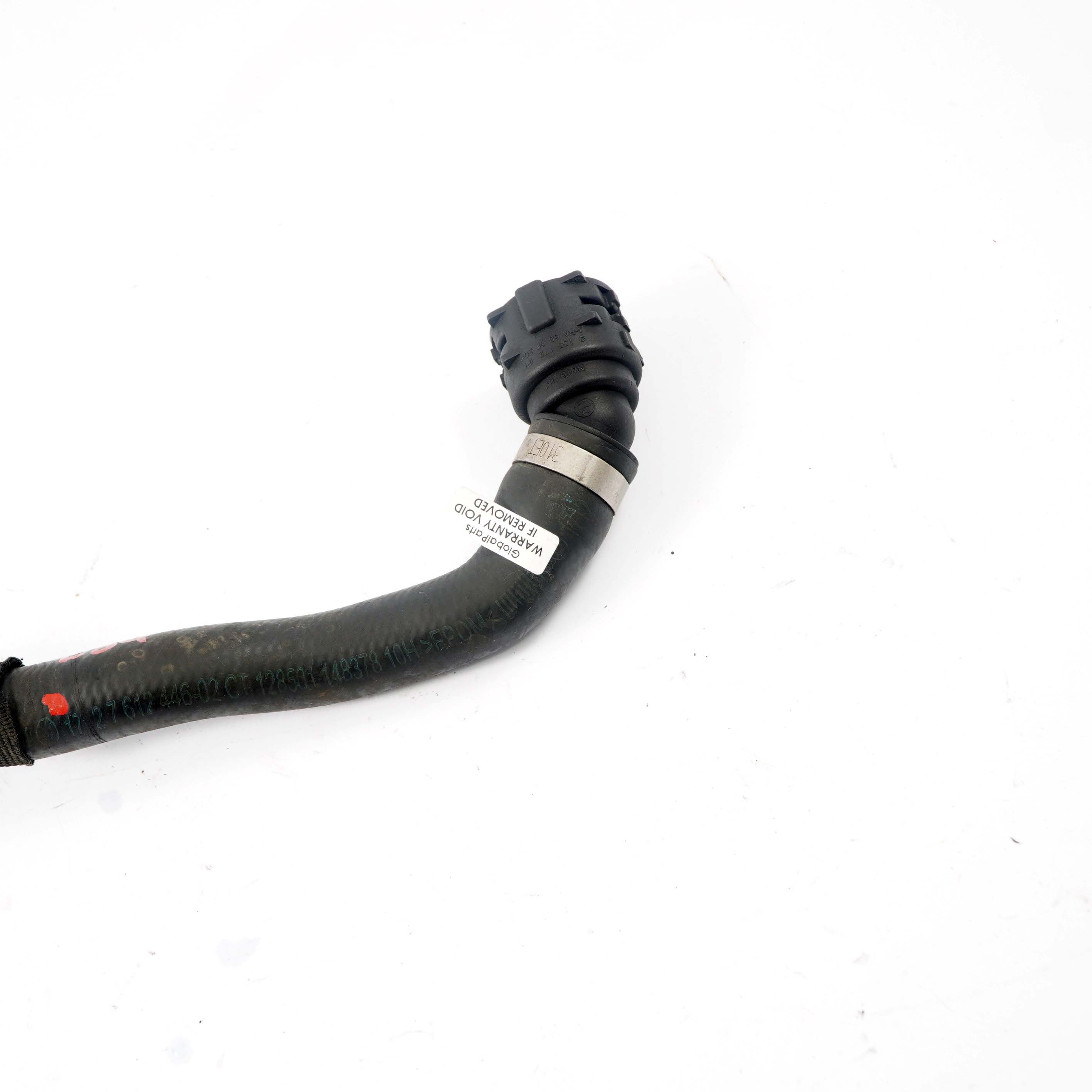 BMW E84 N20 Petrol Engine Radiator Water Coolant Pipe Line 7612446