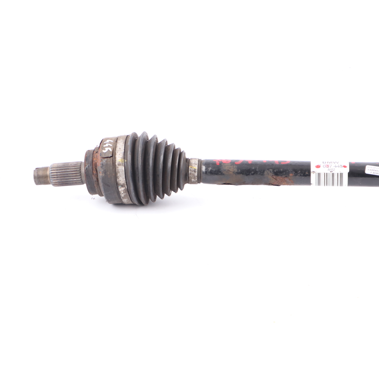 Arbre de transmission BMW F30 F31 F32 F34 N20 N26 arrière gauche D=31mm 7637445