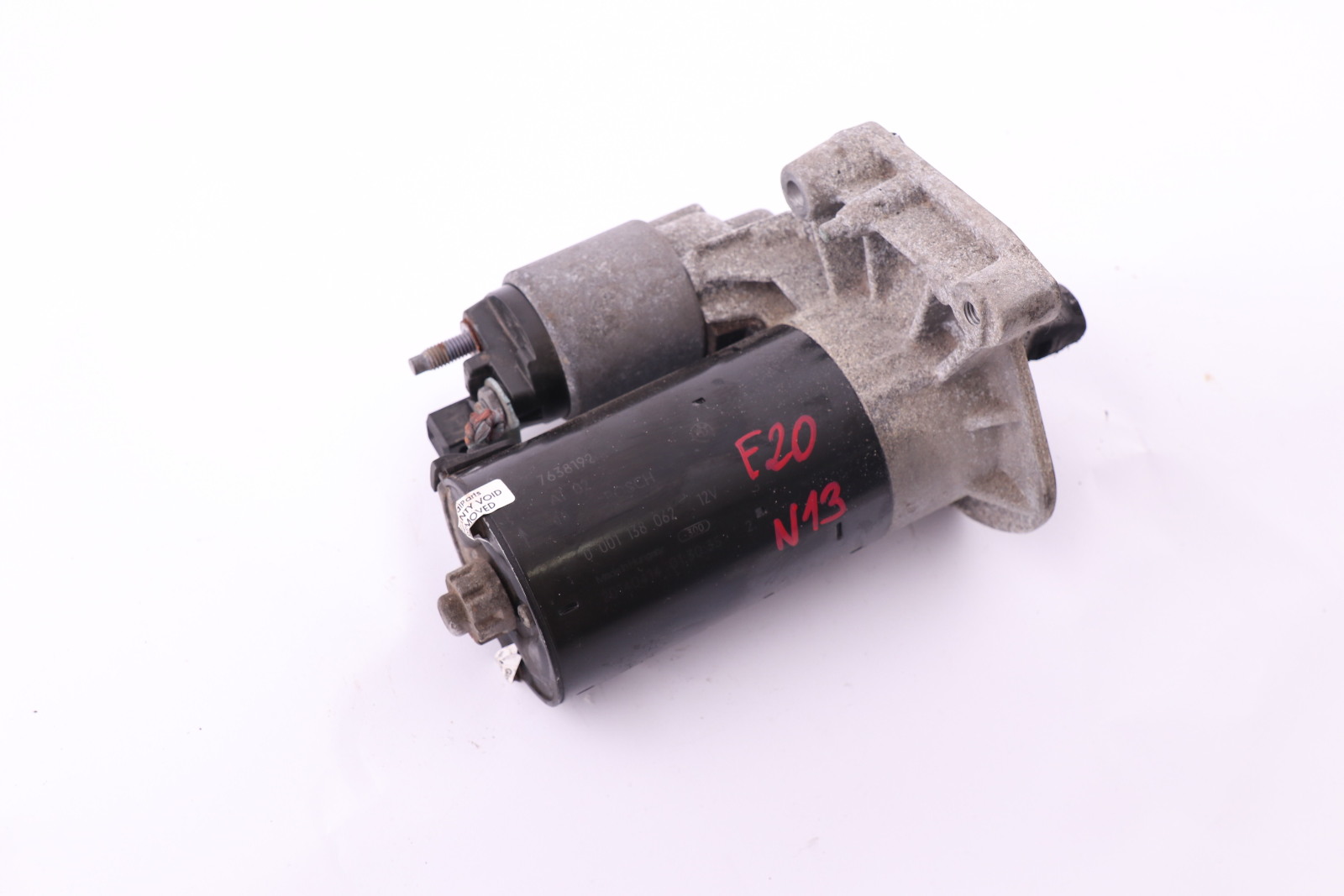 BMW F20 F21 F30 F31 N13 Petrol Engine Starter Motor Bosch 7638192