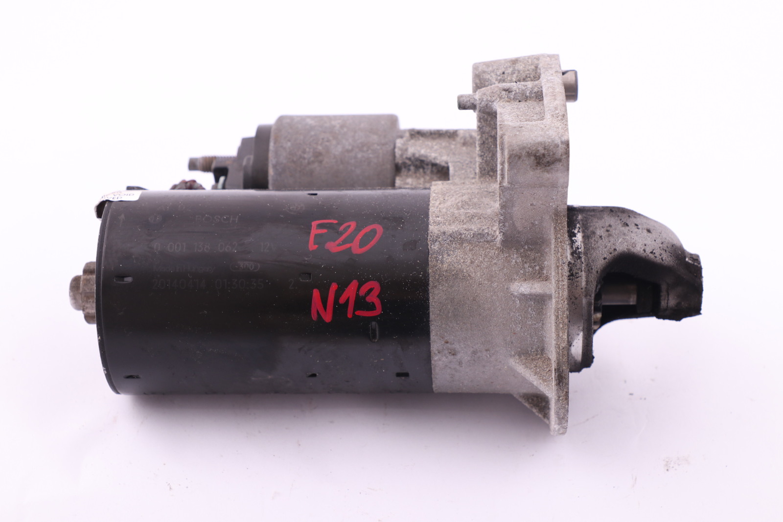 BMW F20 F21 F30 F31 N13 Petrol Engine Starter Motor Bosch 7638192