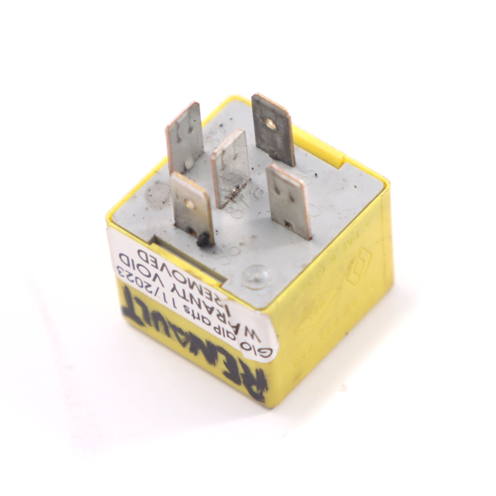 Renault Module de relais Unité de contrôle Jaune 12V 40A 5 Pins 7700844253