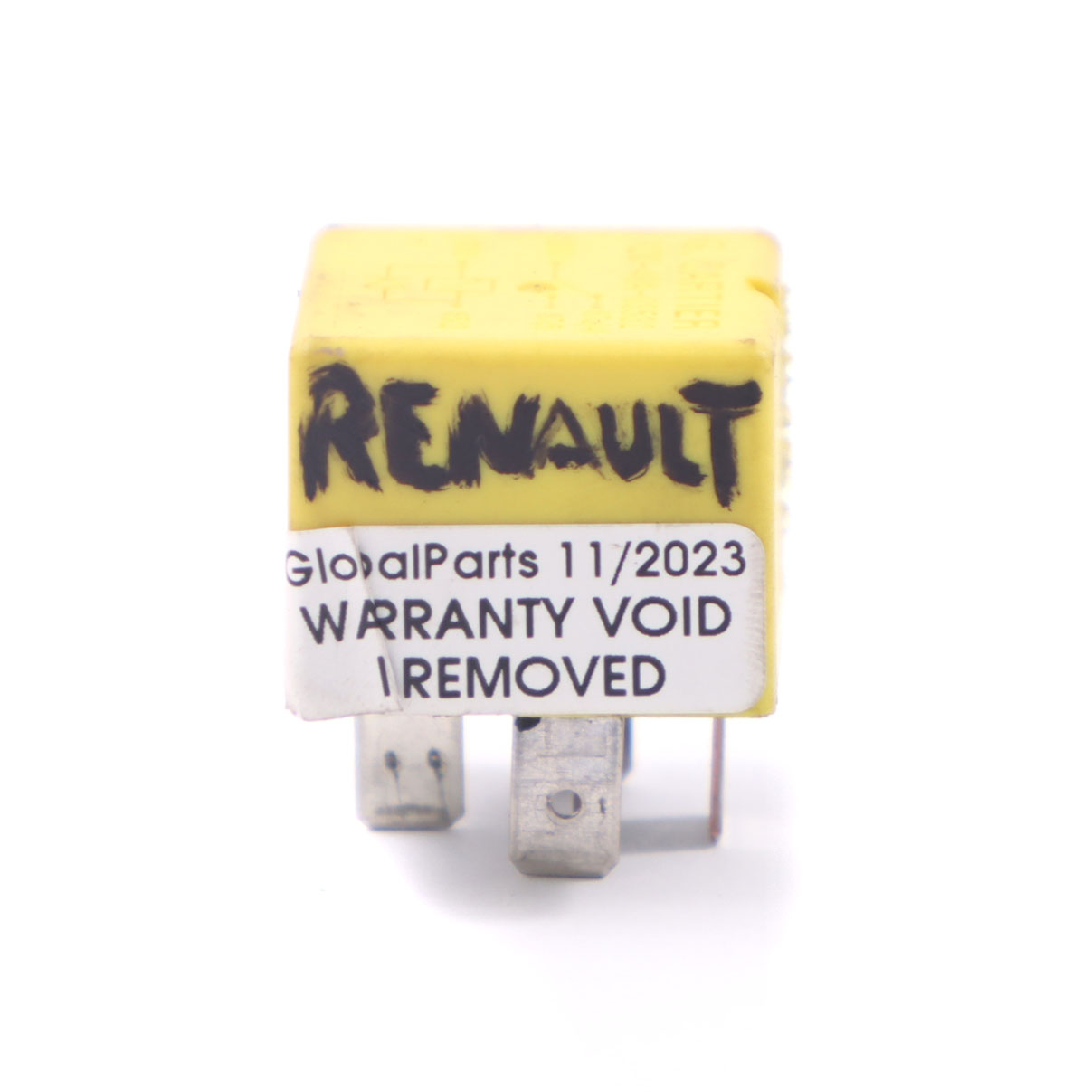 Renault Module de relais Unité de contrôle Jaune 12V 40A 5 Pins 7700844253