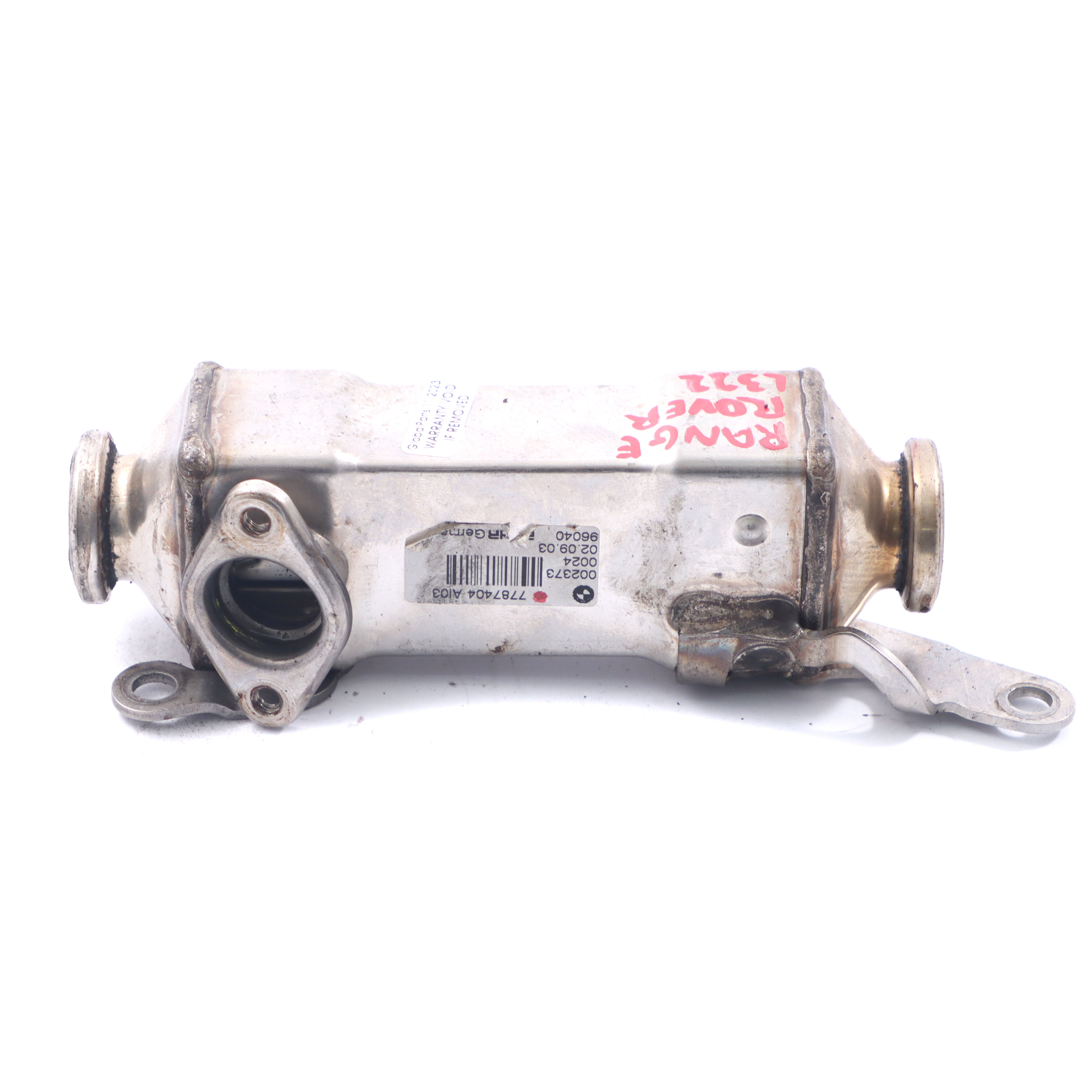 Soupape EGR BMW E46 E39 Land Rover Range L322 M57 Diesel Refroidisseur 7787404