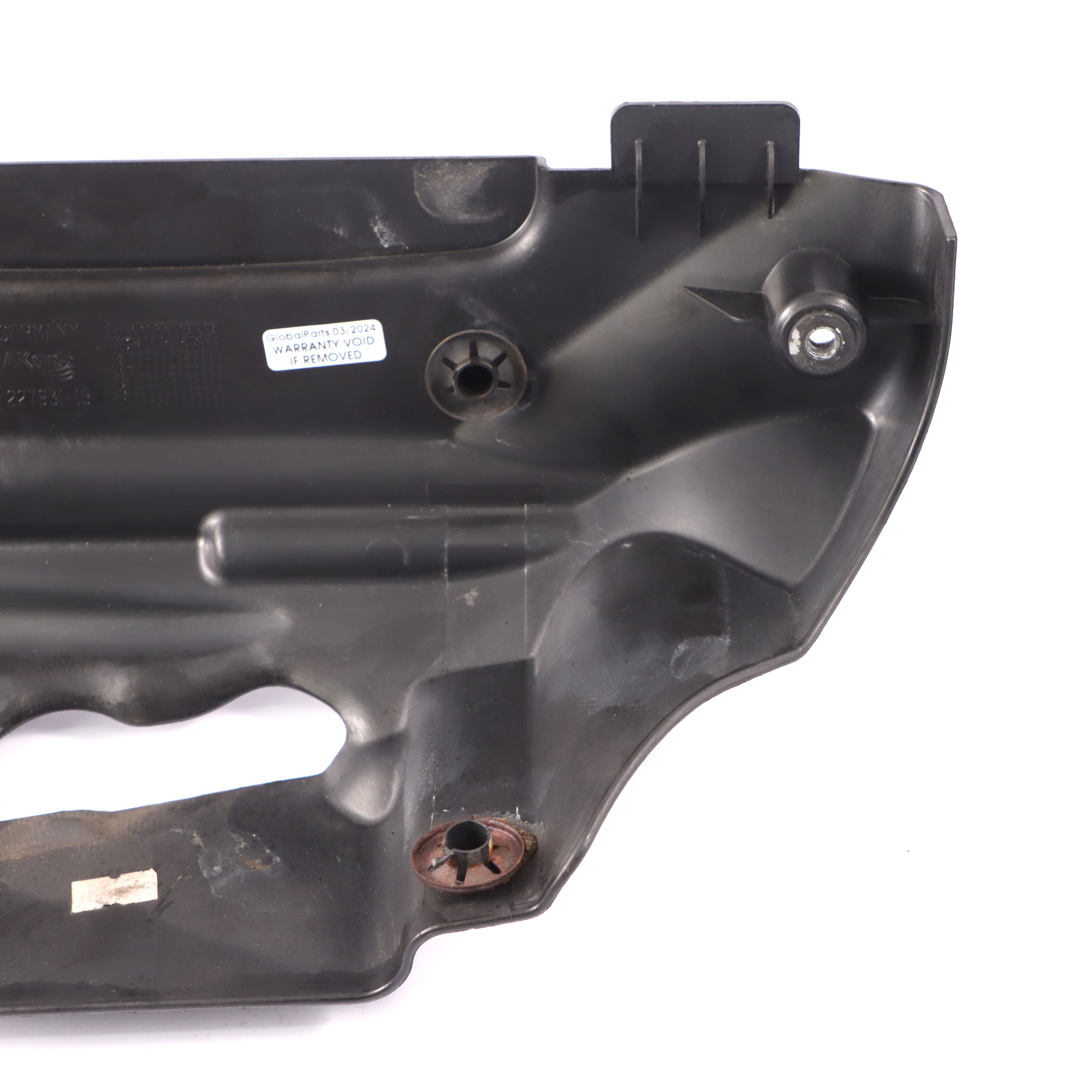 BMW E60 E90 E91 LCI M57N2 Couvercle acoustique moteur diesel à l'arrière 7796092