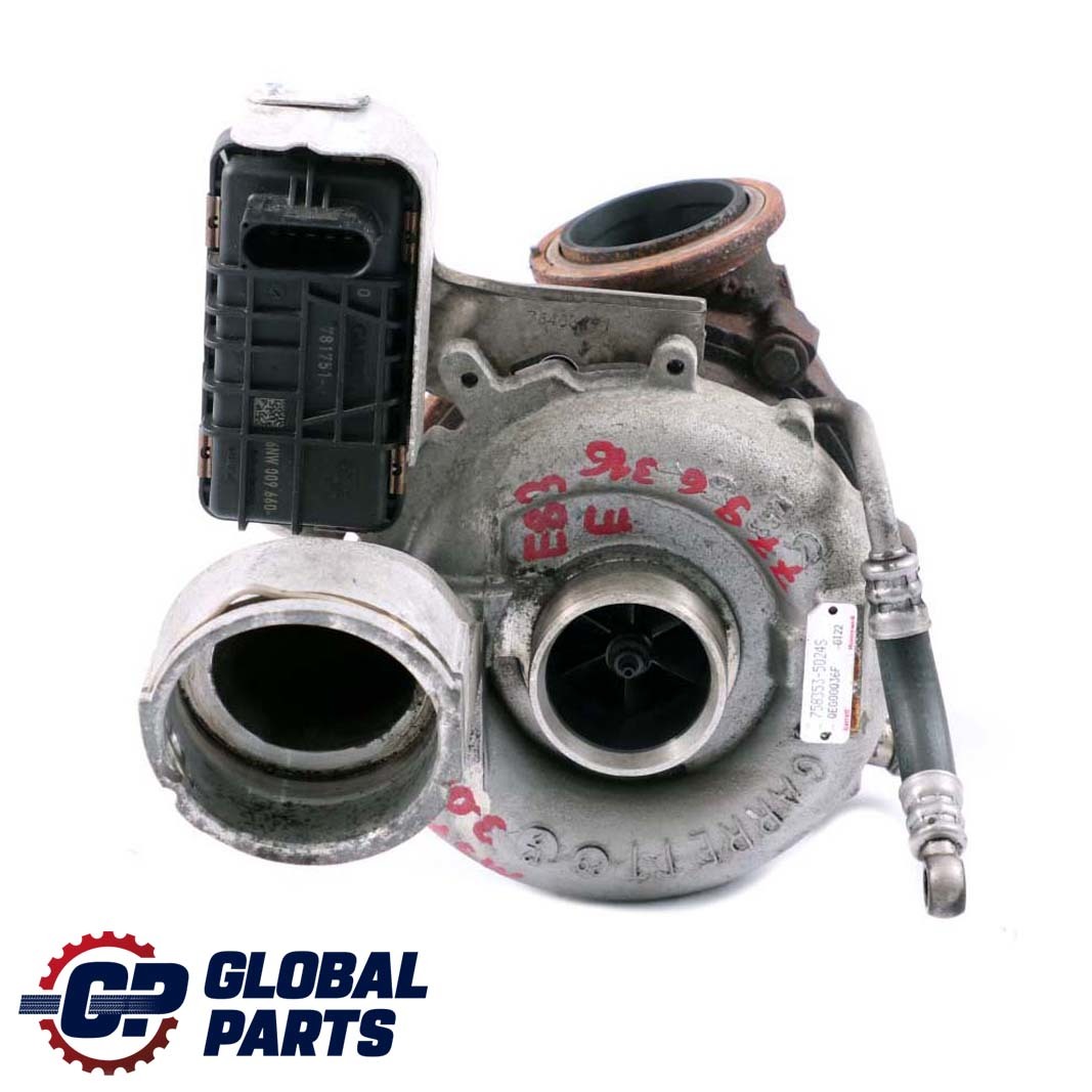 BMW X3 E83 E83N LCI 3.0d M57N2 Turbochargeur Turbo Charge 7796316 758353