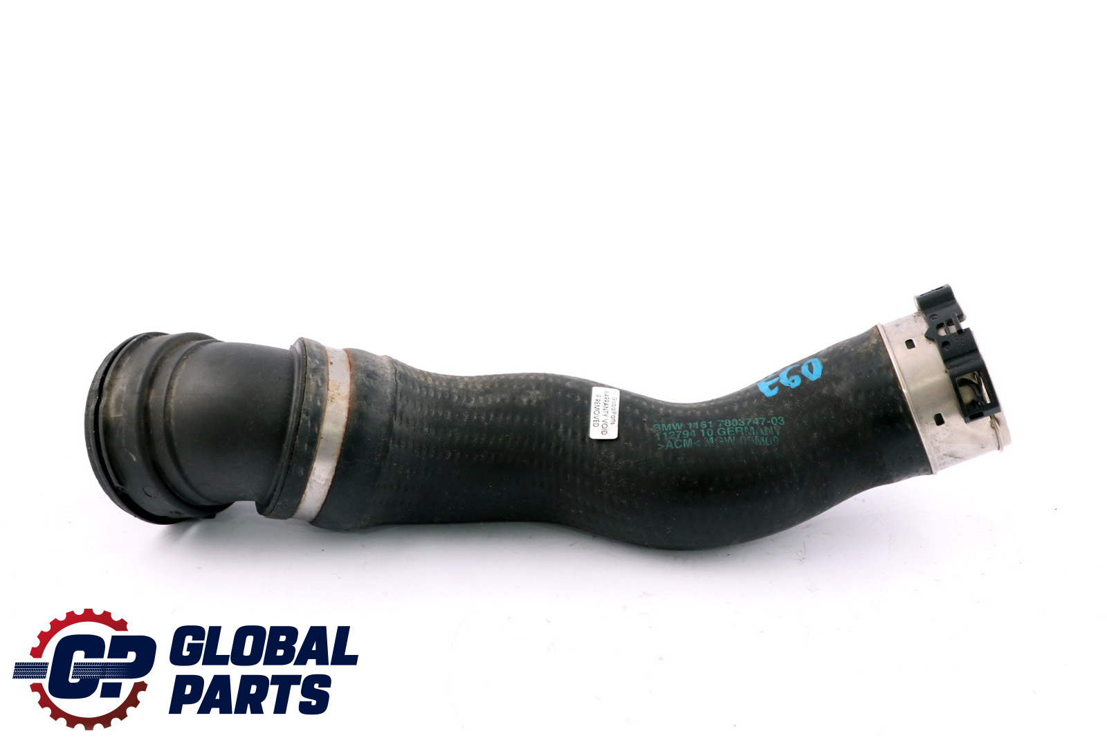 BMW E60 E61 LCI N47 520d Turbo Intercooler Air Charge Line Hose 7803747