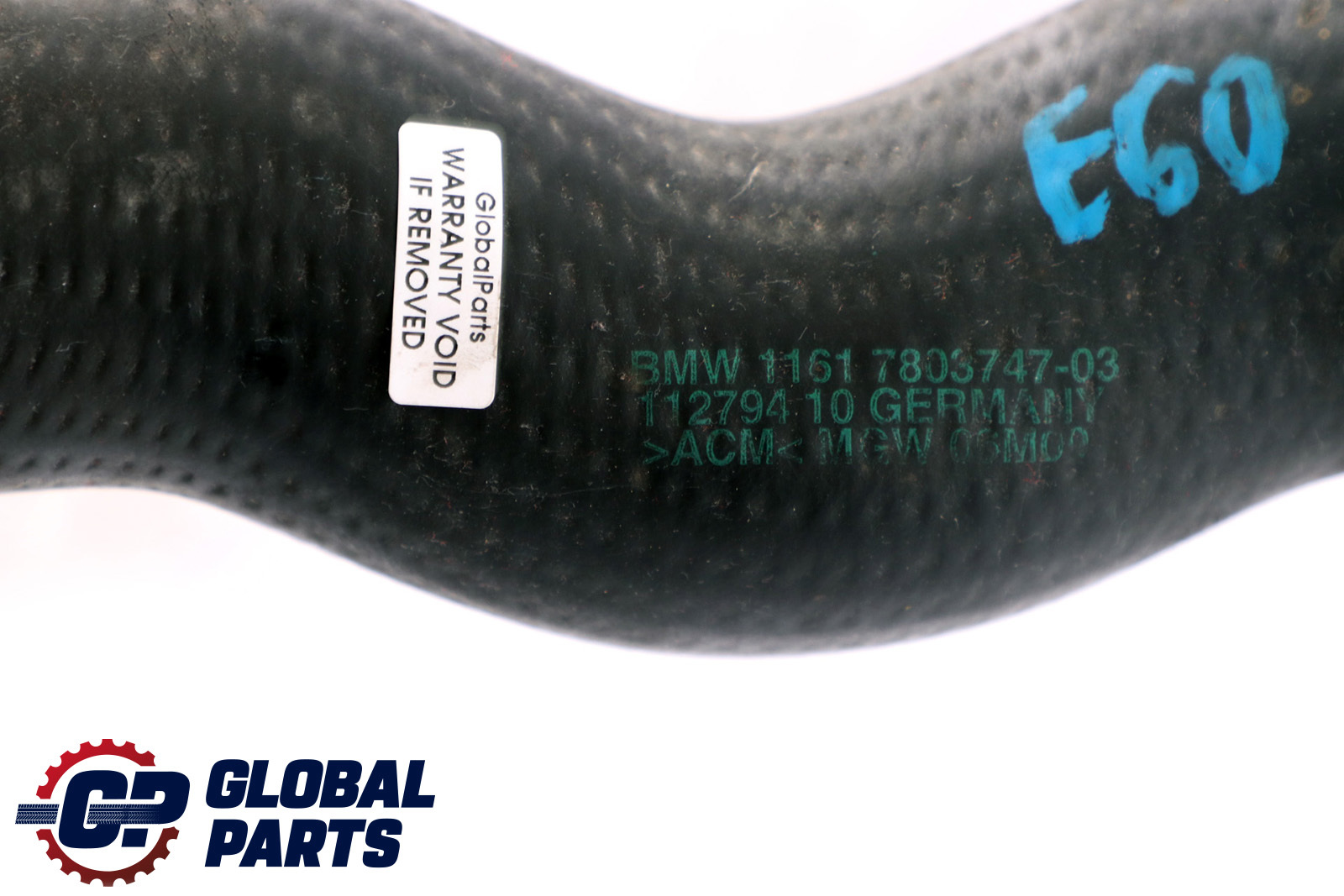 BMW E60 E61 LCI N47 520d Turbo Intercooler Air Charge Line Hose 7803747