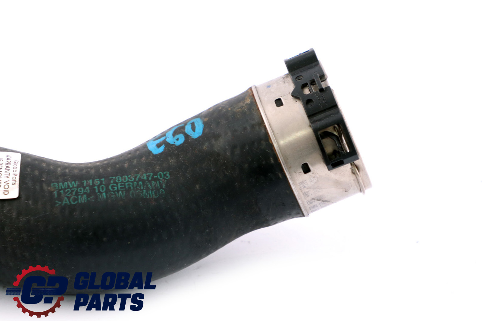 BMW E60 E61 LCI N47 520d Turbo Intercooler Air Charge Line Hose 7803747