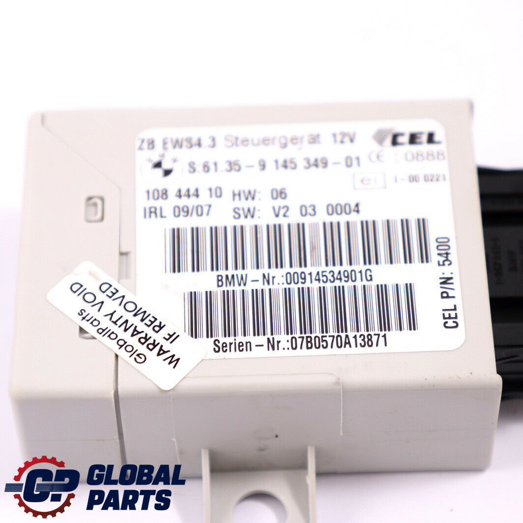 BMW X3 Series E83 LCI M47N2 2.0d 150HP ECU Kit DDE + EWS4 + Key 7805349 Manual