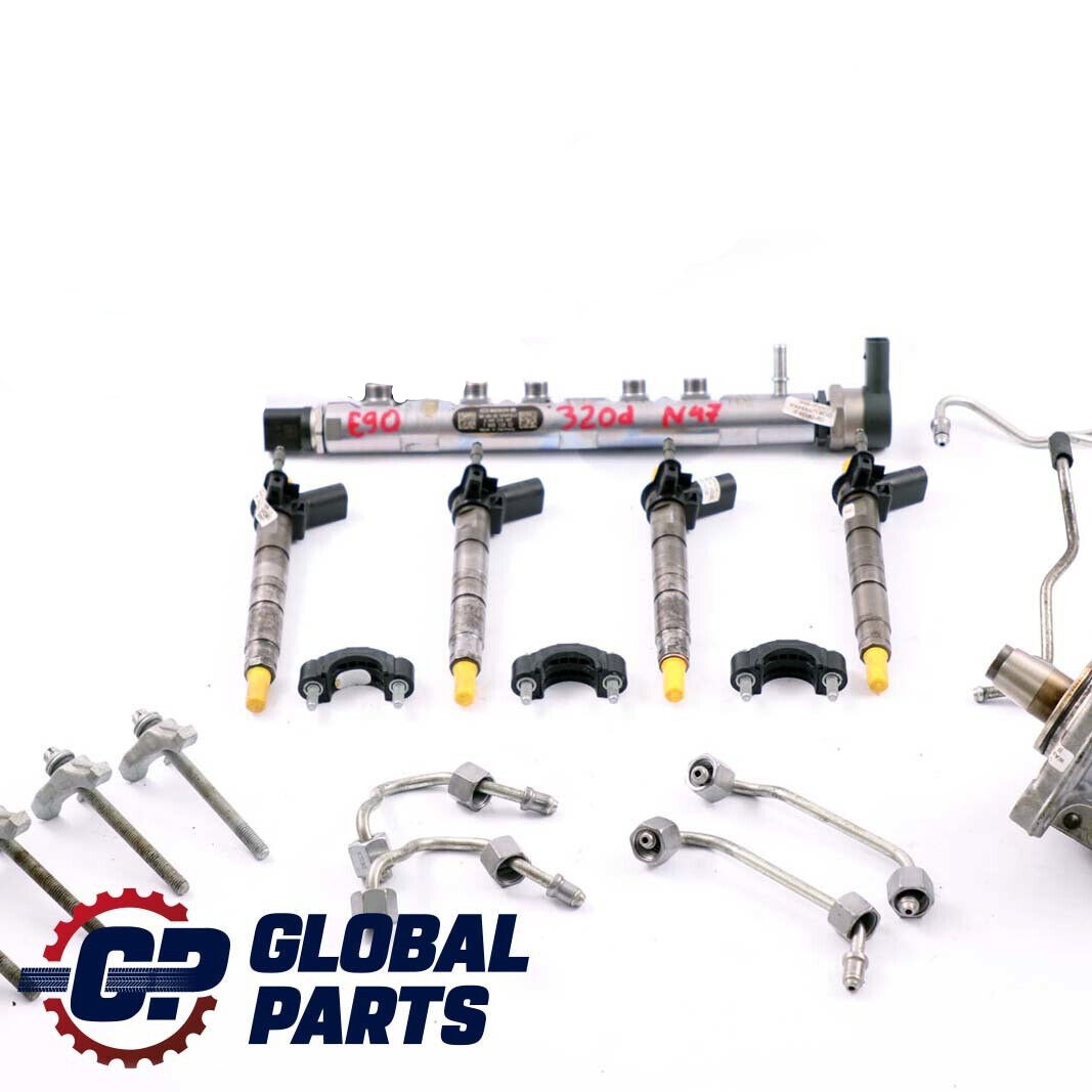 BMW E87 LCI E90 120d 320d Diesel N47 Set Injector Fuel Pump Injection System