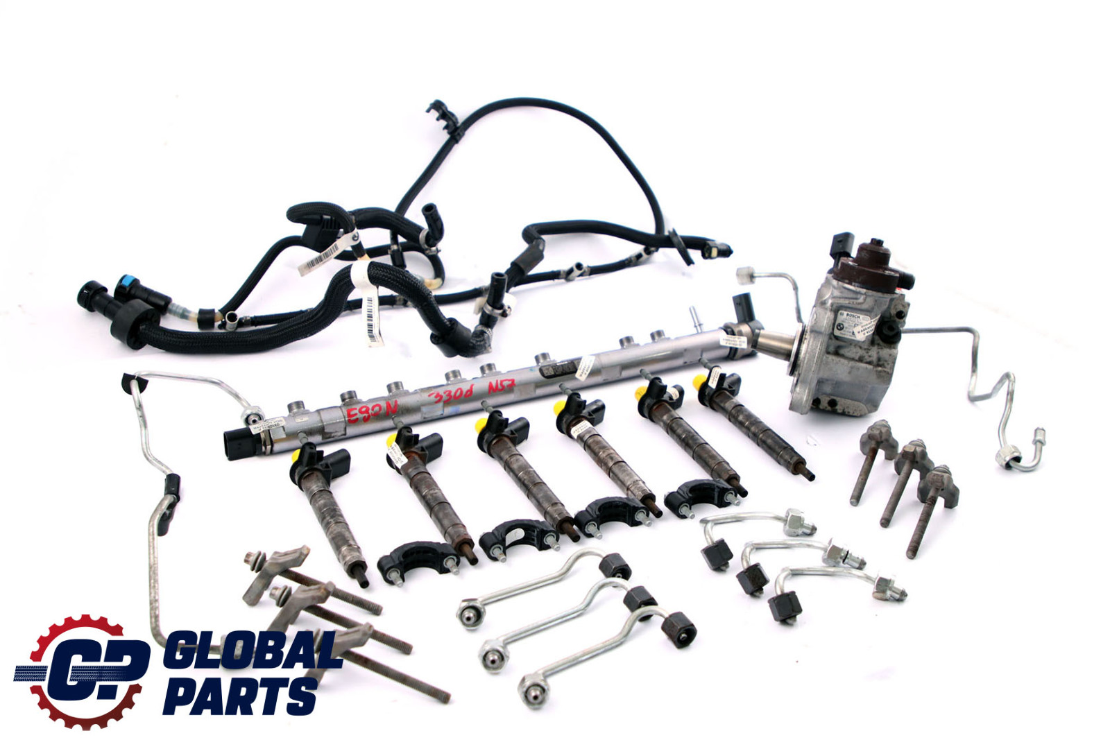 BMW E90 E91 LCI E92 325d 330d Diesel N57 Set Fuel Pump Injector Injection System