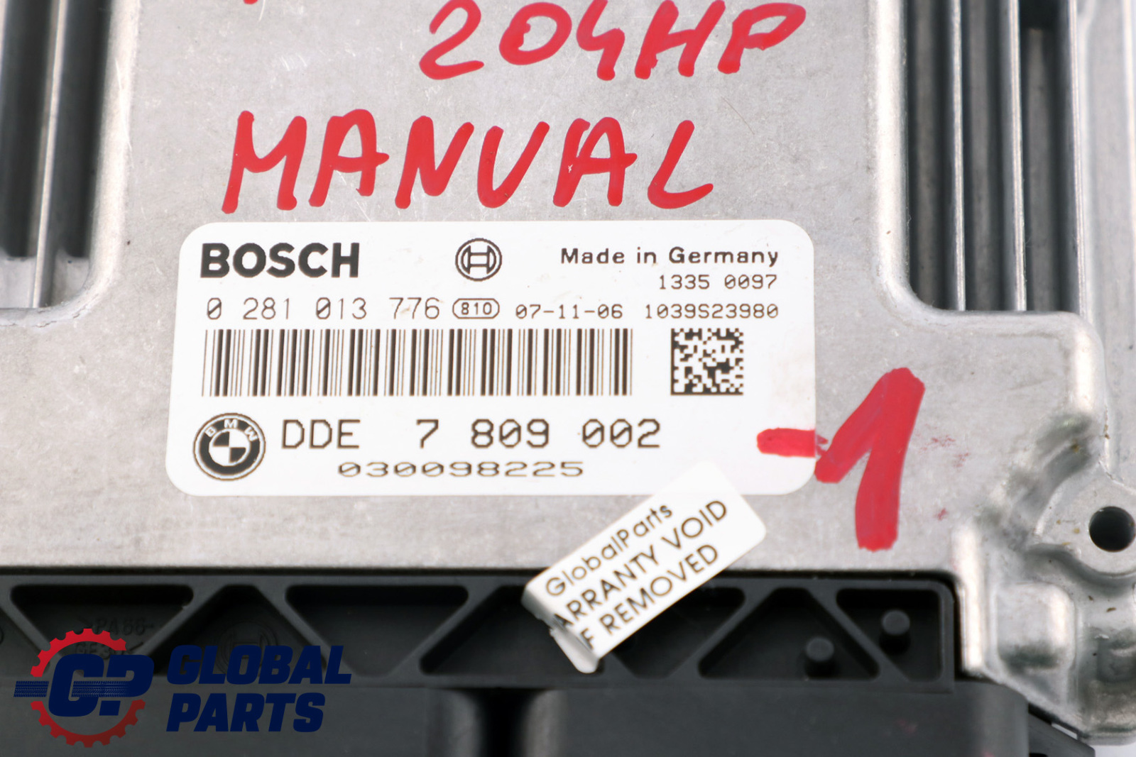 BMW E81 E82 E87 LCI N47S 123d Engine Control Unit DDE 7809002 Manual