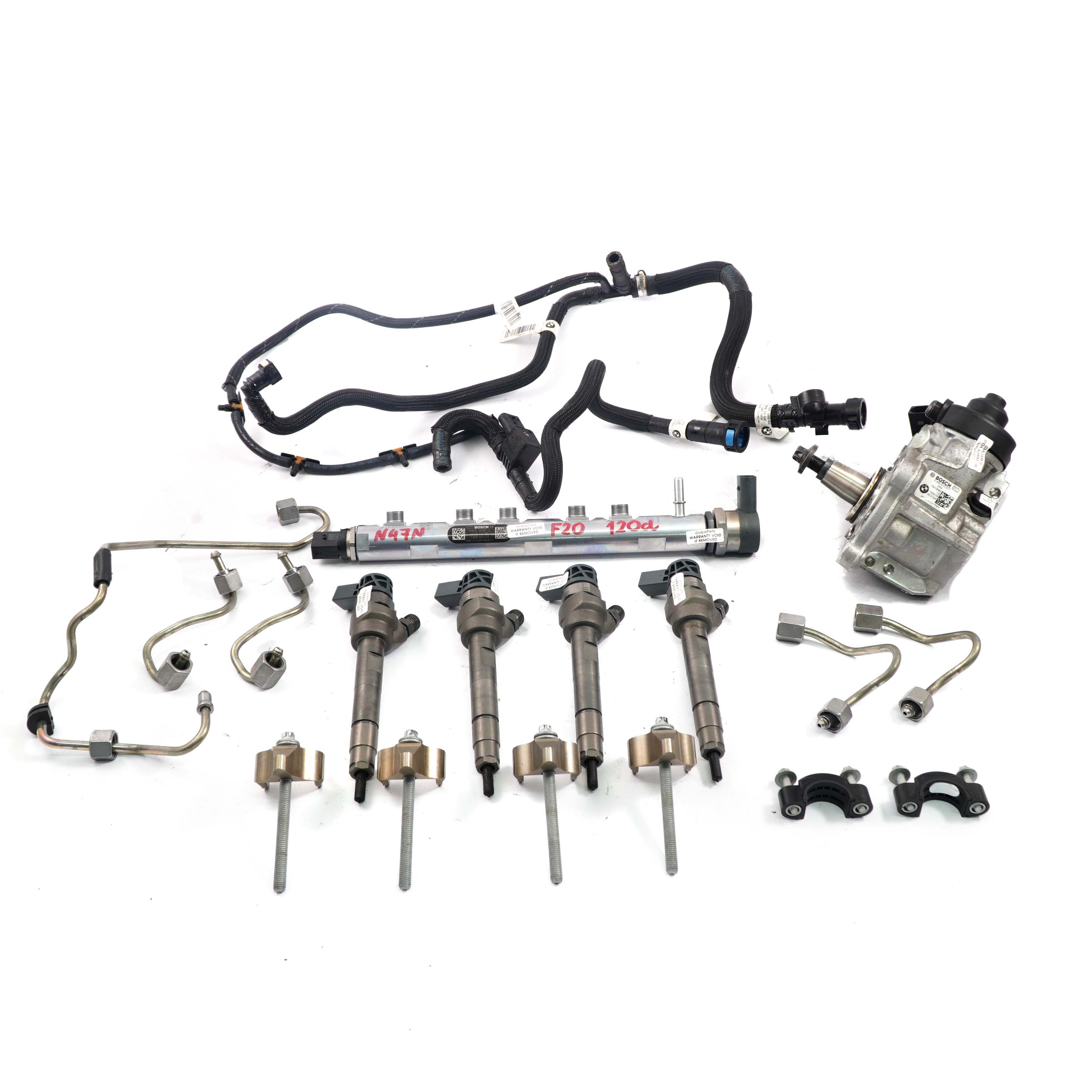 BMW 1 3 Series F20 F30 120d 320d N47N 184HP Diesel Set Fuel Injection System