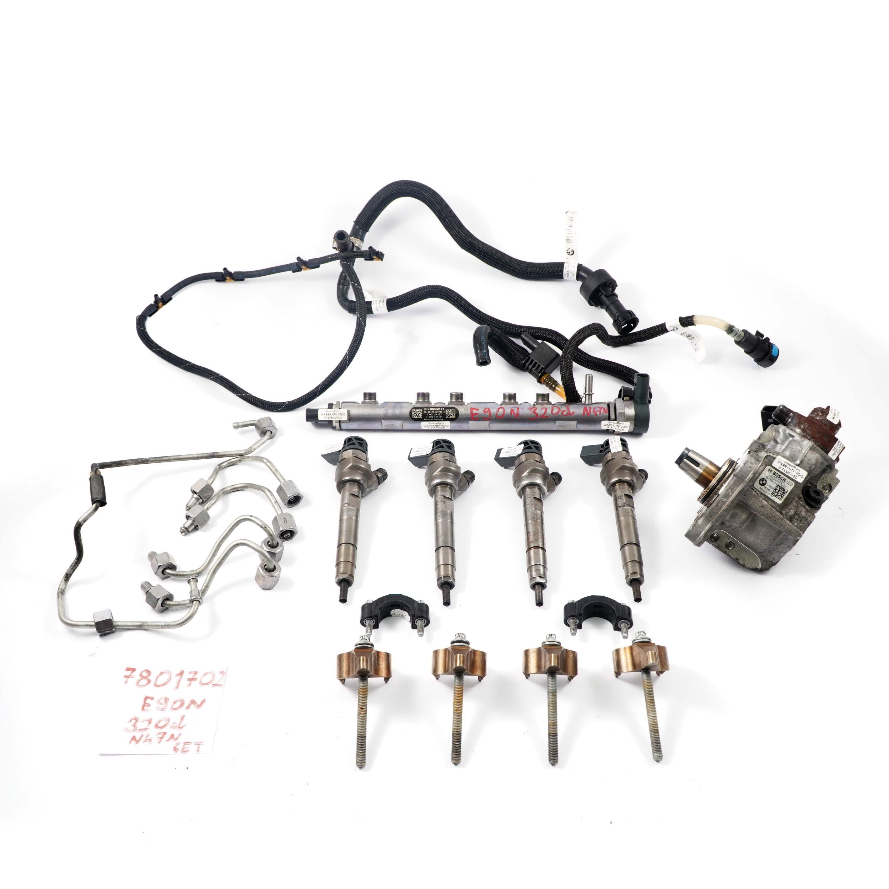 BMW 3 Series E90 E91 E92 LCI 320d N47N 184HP Diesel Set Fuel Injection System