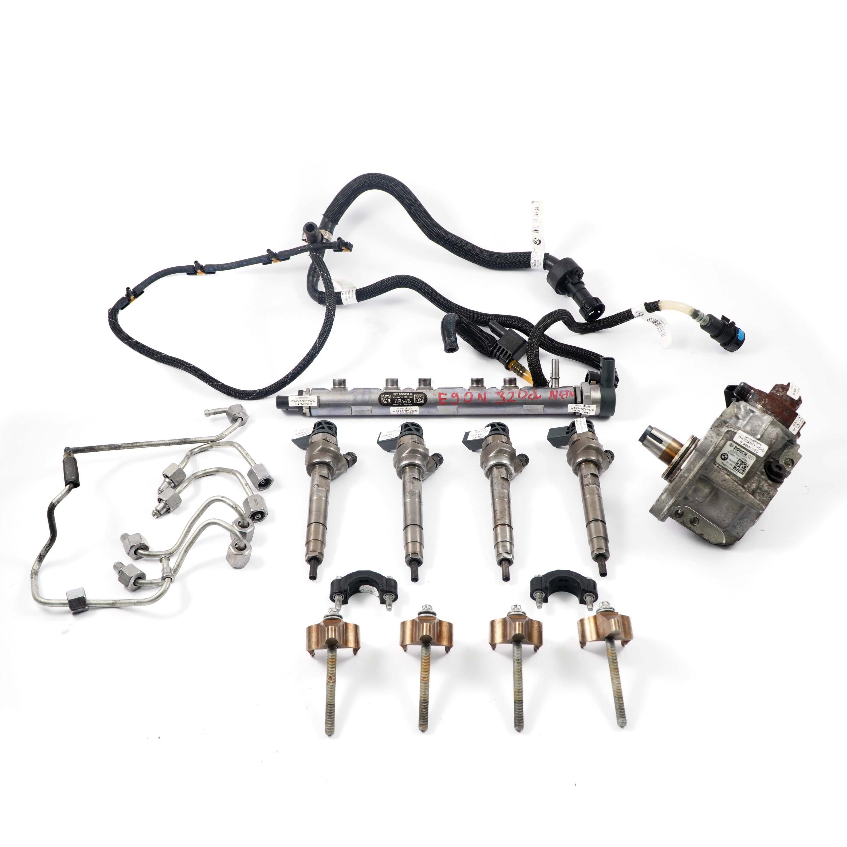 BMW 3 Series E90 E91 E92 LCI 320d N47N 184HP Diesel Set Fuel Injection System