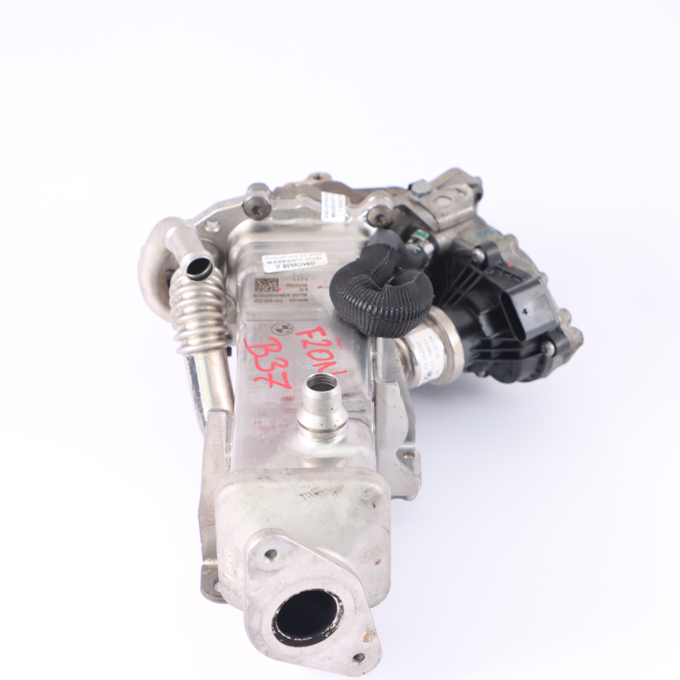 BMW F20 F21 LCI B37 Recirculation gaz d'échappement EGR Valve Egr Valve Cooler 