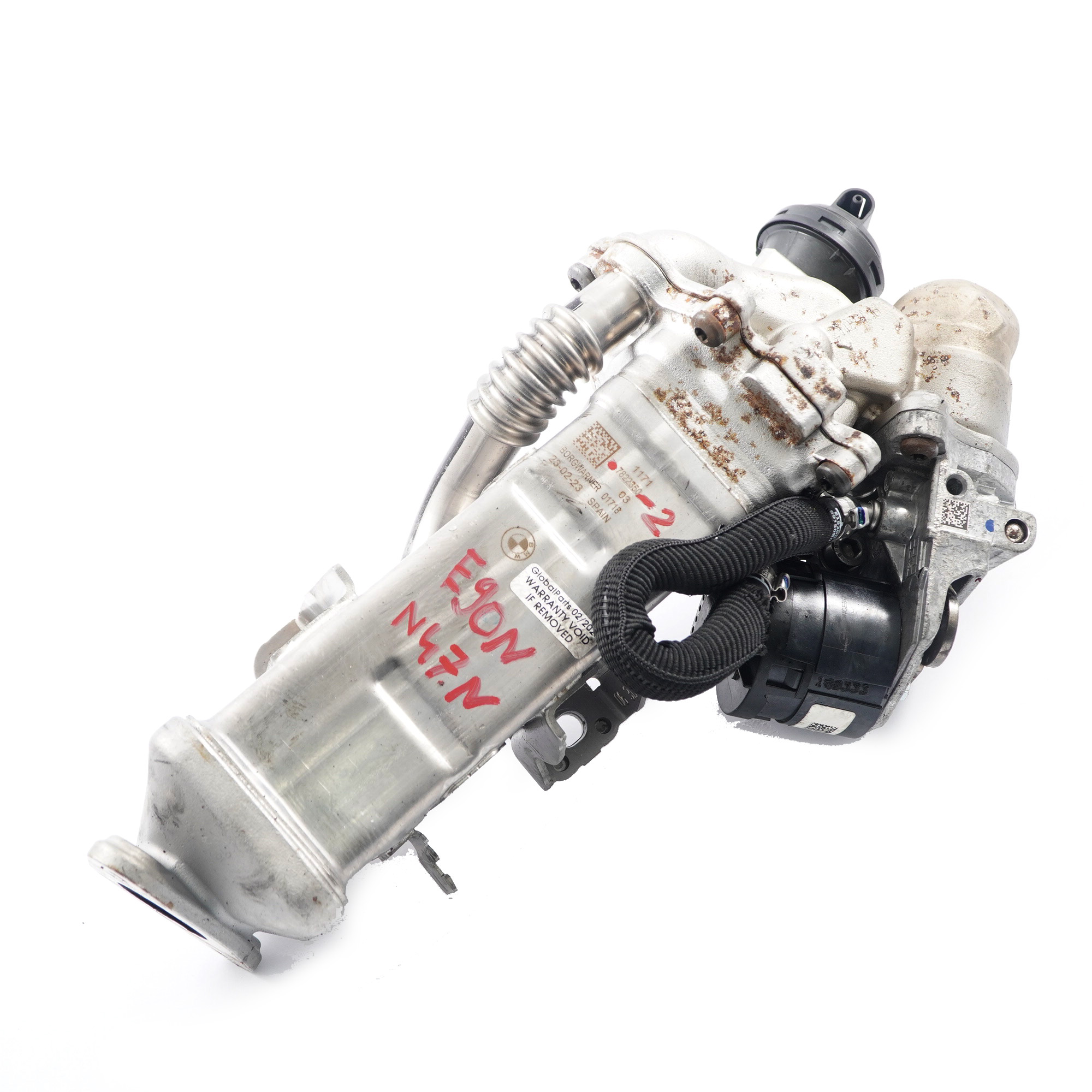 Refroidisseur soupape d'échappement BMW E90 E91 LCI F10 F20 F30 Diesel N47N EGR 