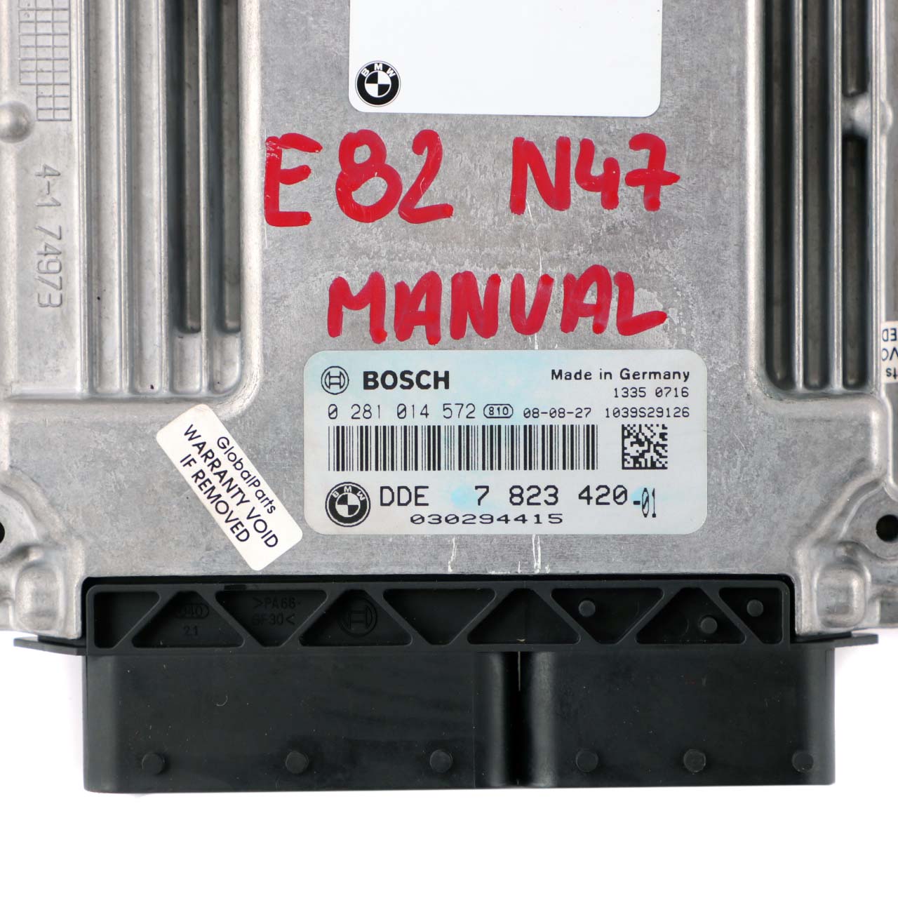 BMW E60 E87 E90 LCI N47 120d 320d 520d ECU Unité de contrôle DDE 7823420 manuele