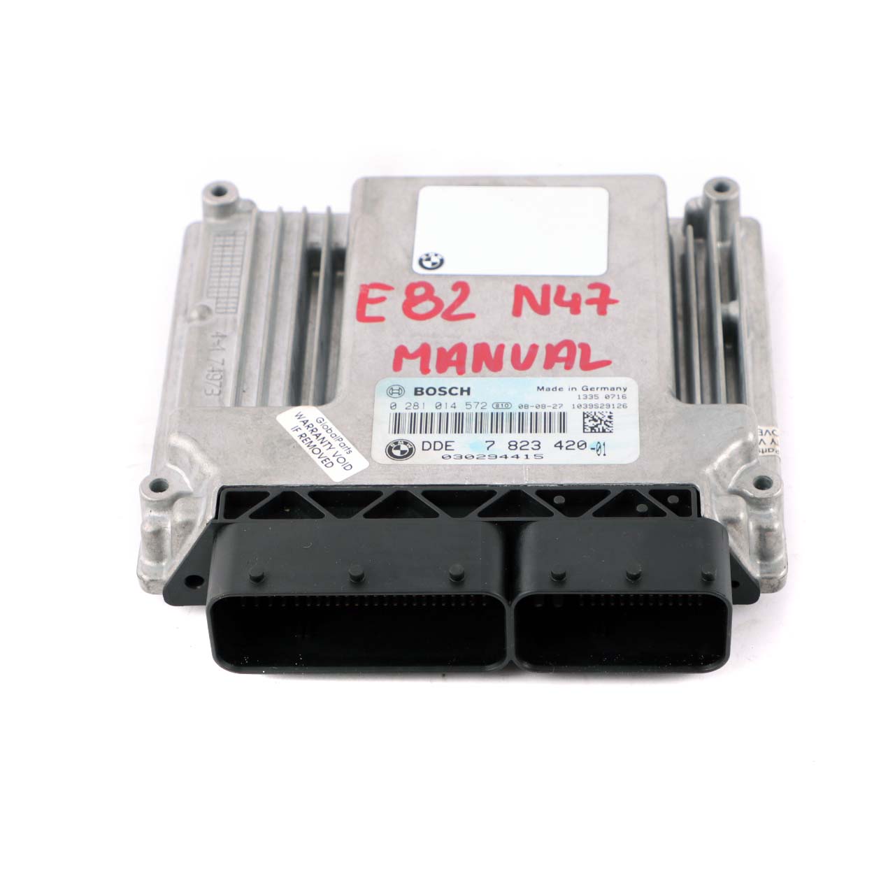 BMW E60 E87 E90 LCI N47 120d 320d 520d ECU Unité de contrôle DDE 7823420 manuele