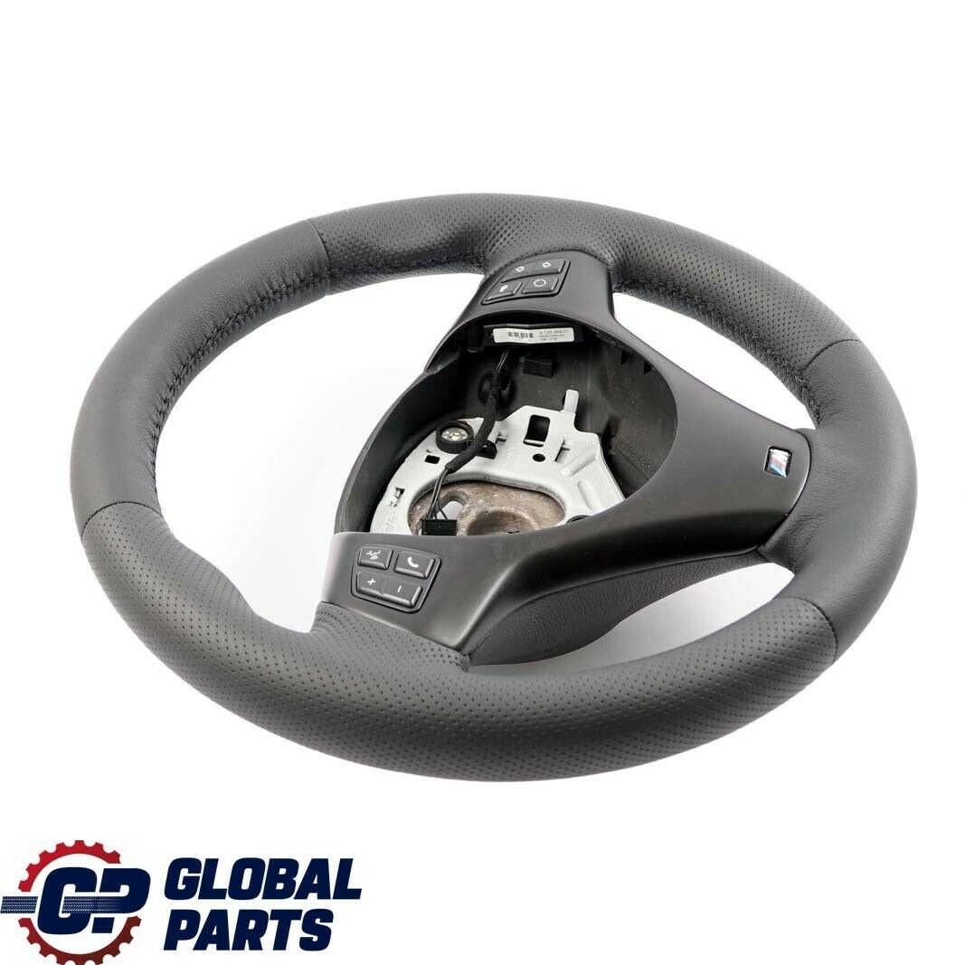 BMW E81 E82 E87 E88 E90 E91 E92 NEW Black Leather M-Sport Thick Steering Wheel