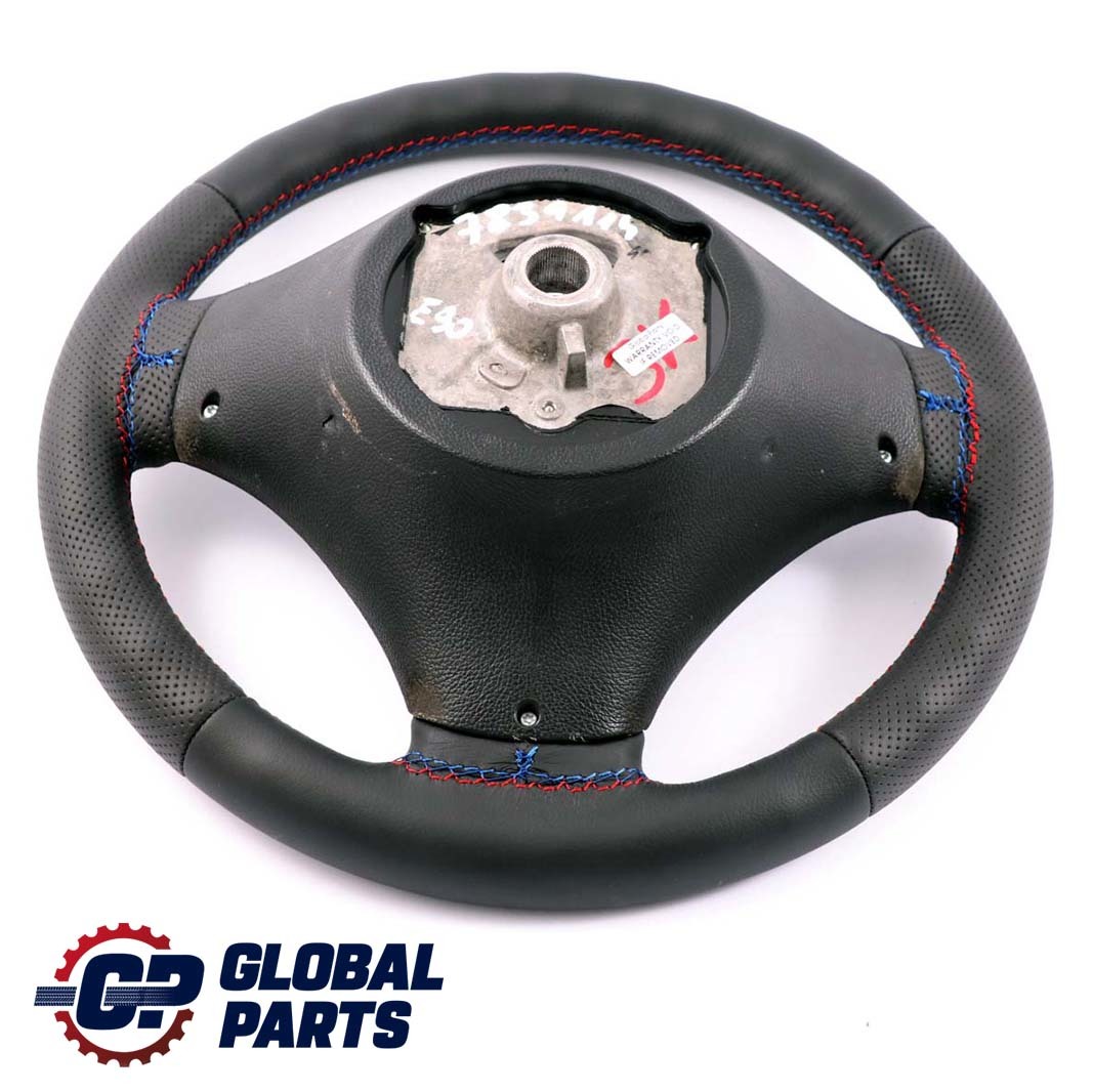 BMW E81 E82 E87 E88 E90 E91 E92 NEW Black Leather M-Sport Look Steering Wheel