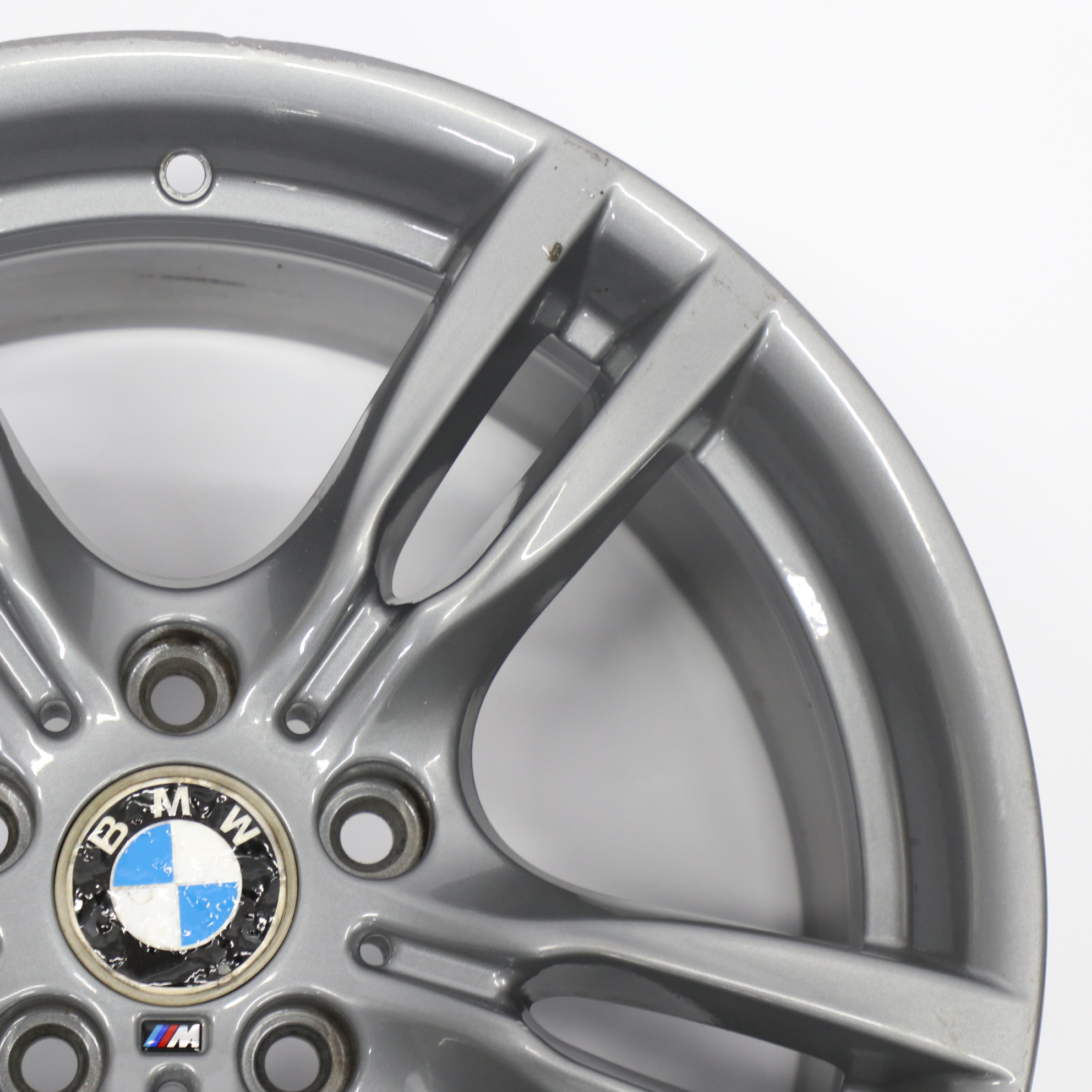 BMW F30 F31 Rear Grey Wheel Alloy Rim 18" 8,5J ET:47 M Star Spoke 400 7845881