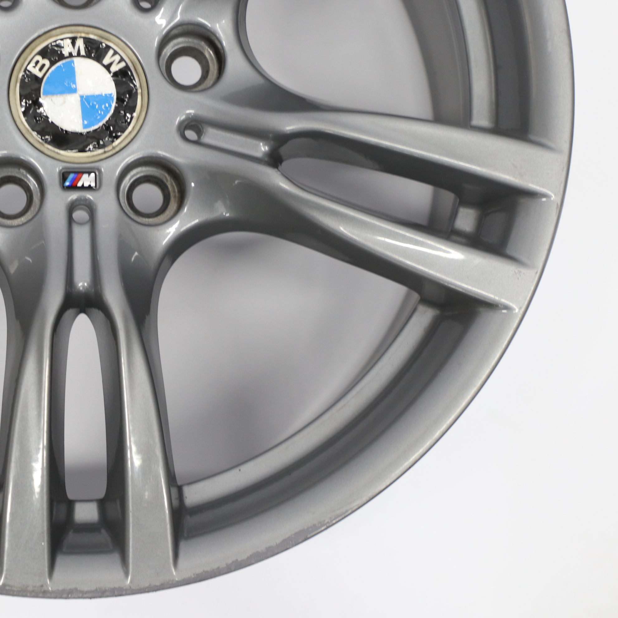 BMW F30 F31 Rear Grey Wheel Alloy Rim 18" 8,5J ET:47 M Star Spoke 400 7845881