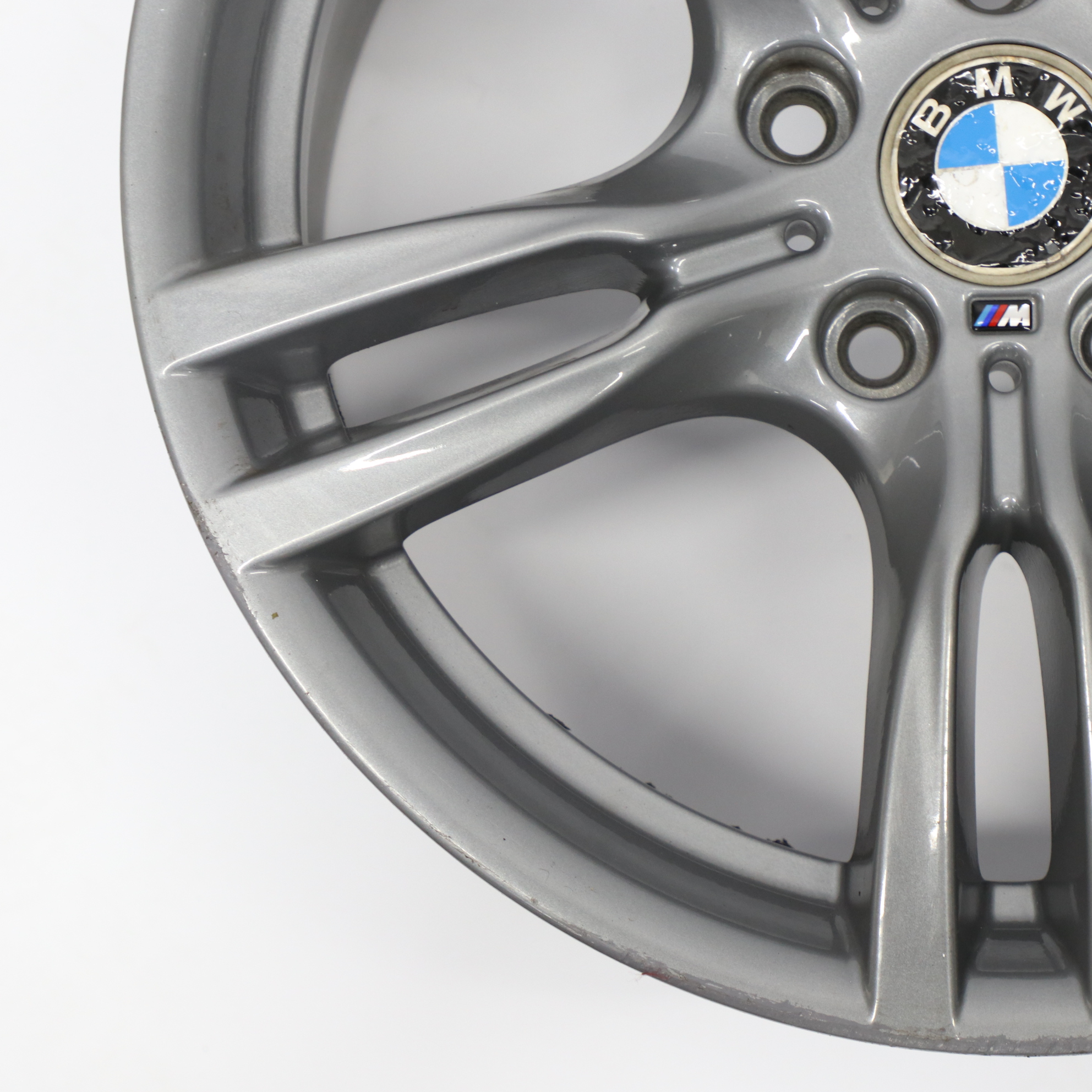 BMW F30 F31 Rear Grey Wheel Alloy Rim 18" 8,5J ET:47 M Star Spoke 400 7845881