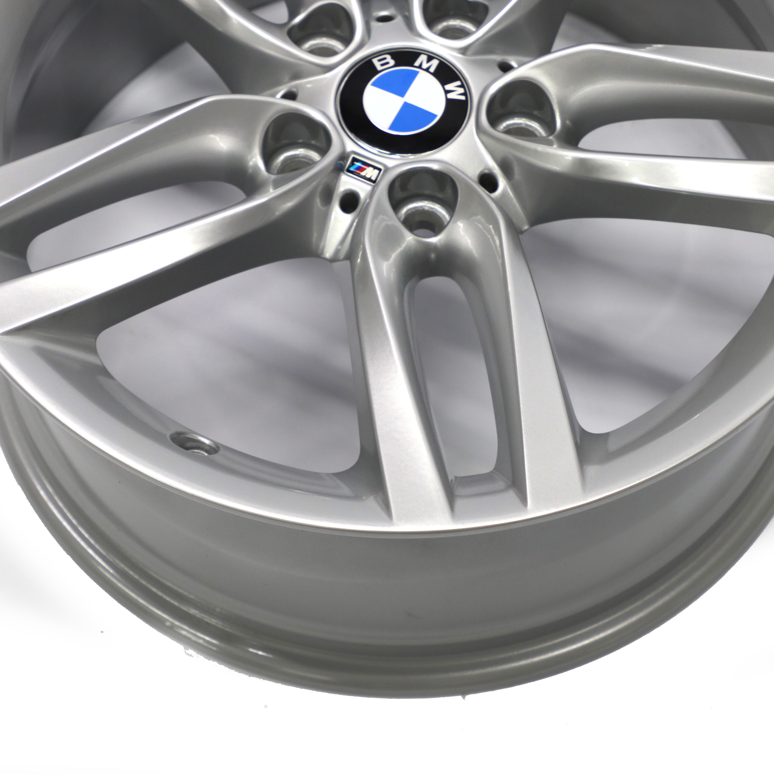 BMW F20 F21 Argent Jante Alufelge 18" 7,5J ET:45 M Rayons Doubles 461 7846784