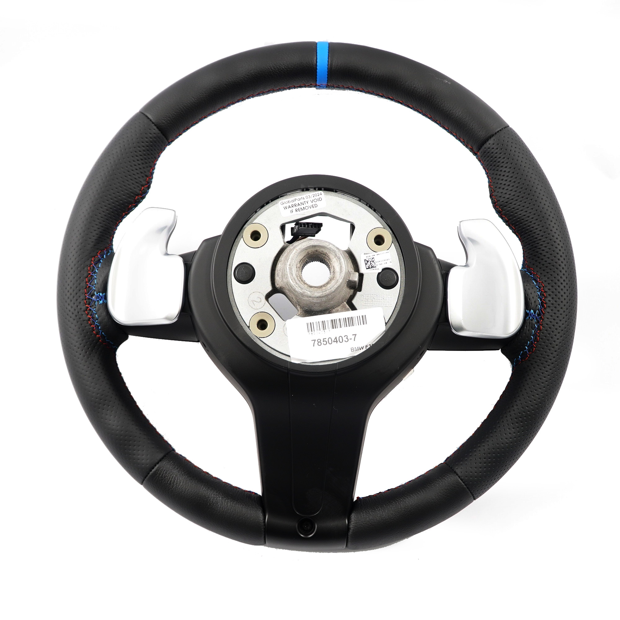 BMW F20 F21 LCI F30 F32 M Sport NEW Black Leather Steering Wheel Paddle Shift