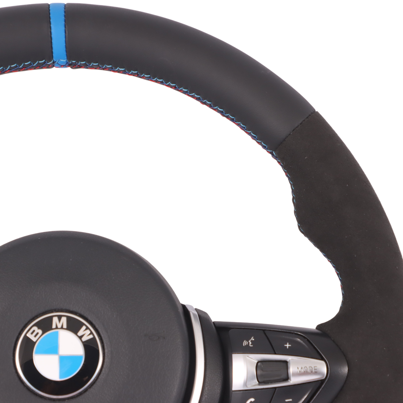 BMW F06 F07 F10 F11 LCI F12 F13 M Sport Volant avec NEUF Noir Cuir Palettes