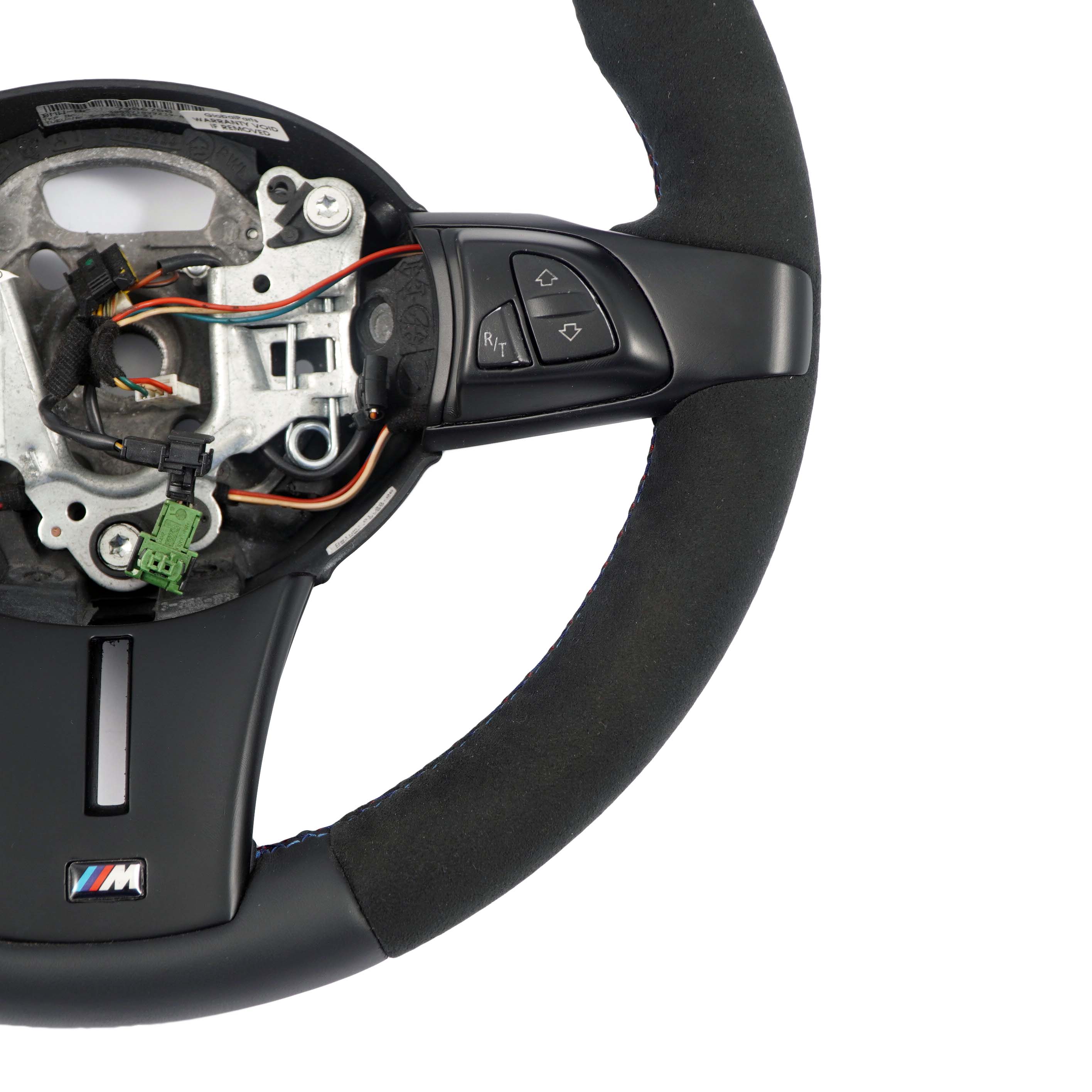 BMW Z4 E85 NEW Black Leather / Alcantara M Sport Steering Wheel Multifunction