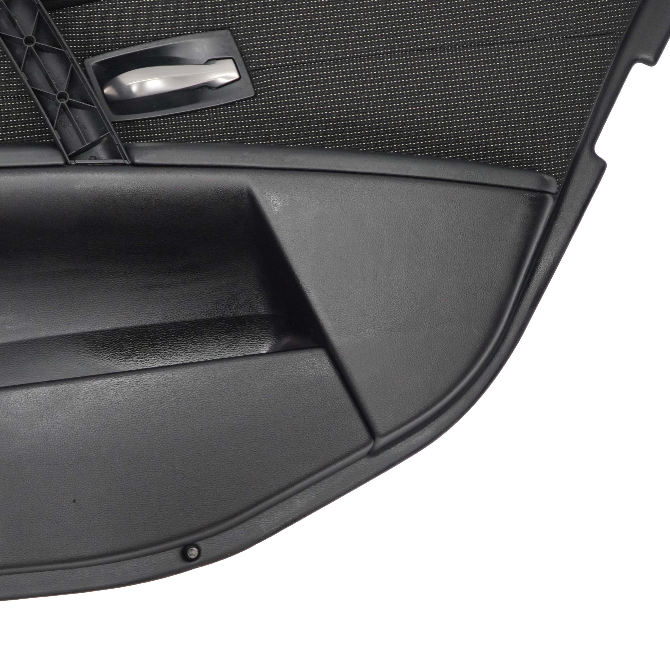 BMW E60 E61 Garniture de Porte Arriere Droite Tissu Cuir Anthracite