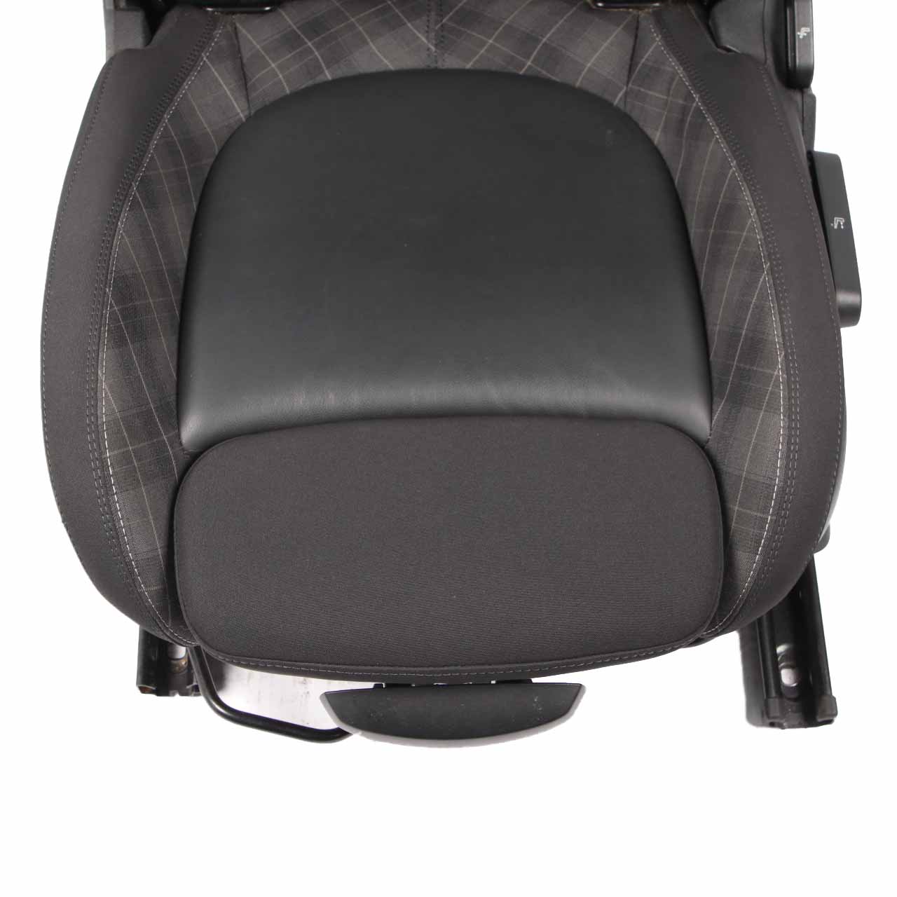 Front Seat Mini Cooper One F56 Sport Cloth / Leather Left N/S Diamond Black