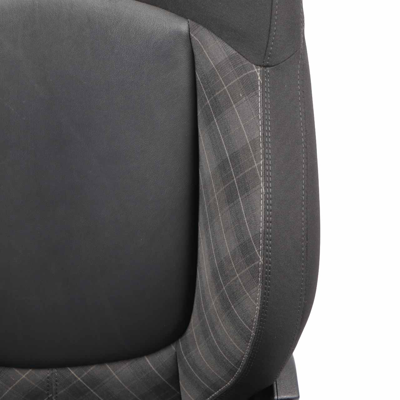 Front Seat Mini Cooper One F56 Sport Cloth / Leather Left N/S Diamond Black