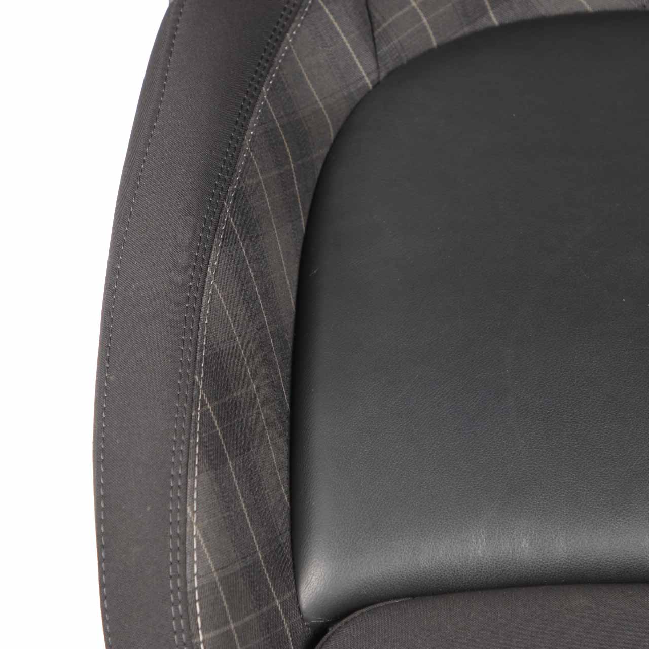 Front Seat Mini Cooper One F56 Sport Cloth / Leather Left N/S Diamond Black