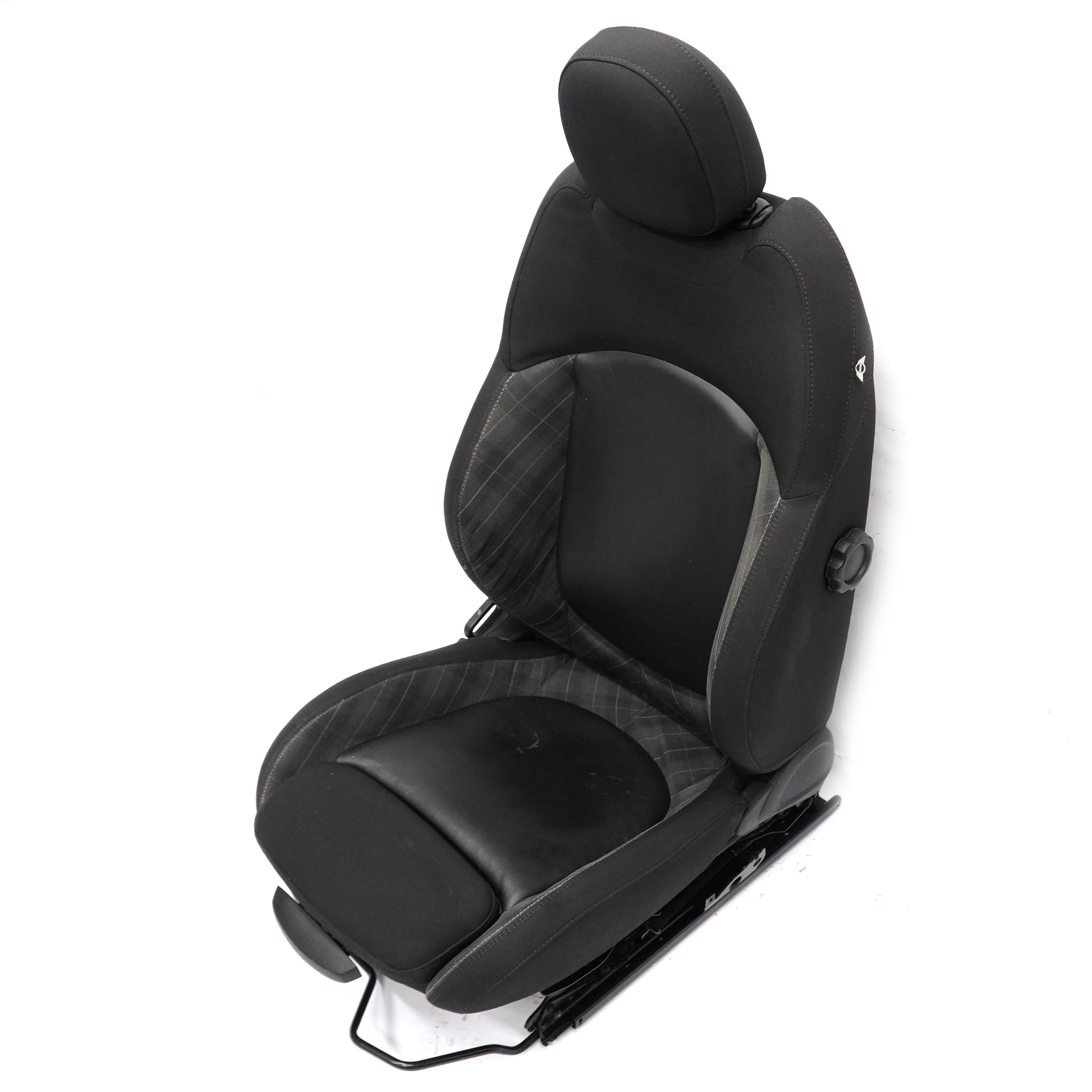 Mini Cooper One F56 Sport Cloth / Leather Front Right O/S Seat Diamond Black