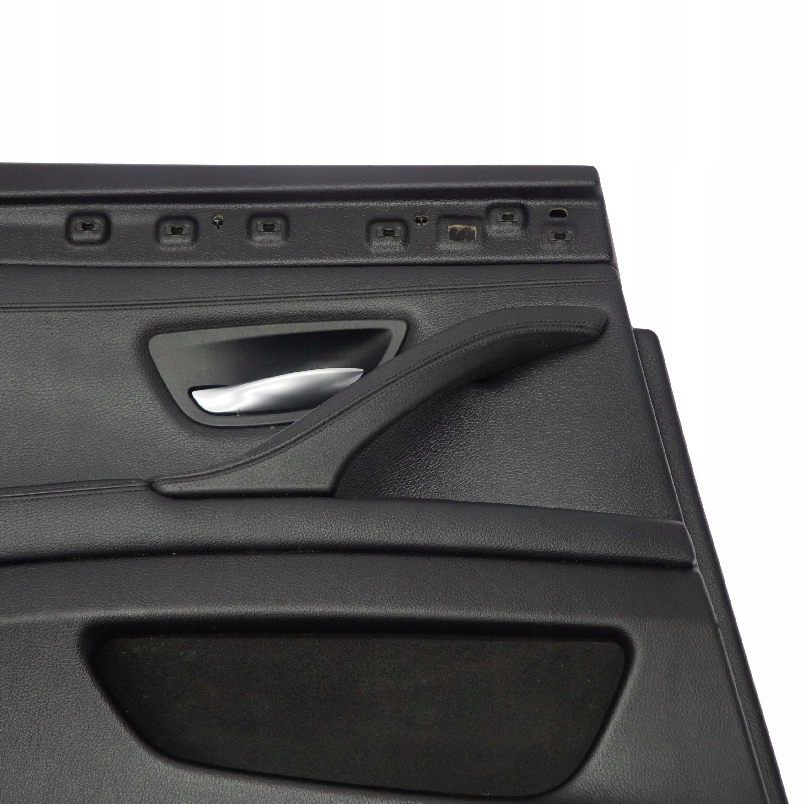 BMW 5 Serie F10 F11 Panneaux Portiere Arriere Gauche Cuir Noir