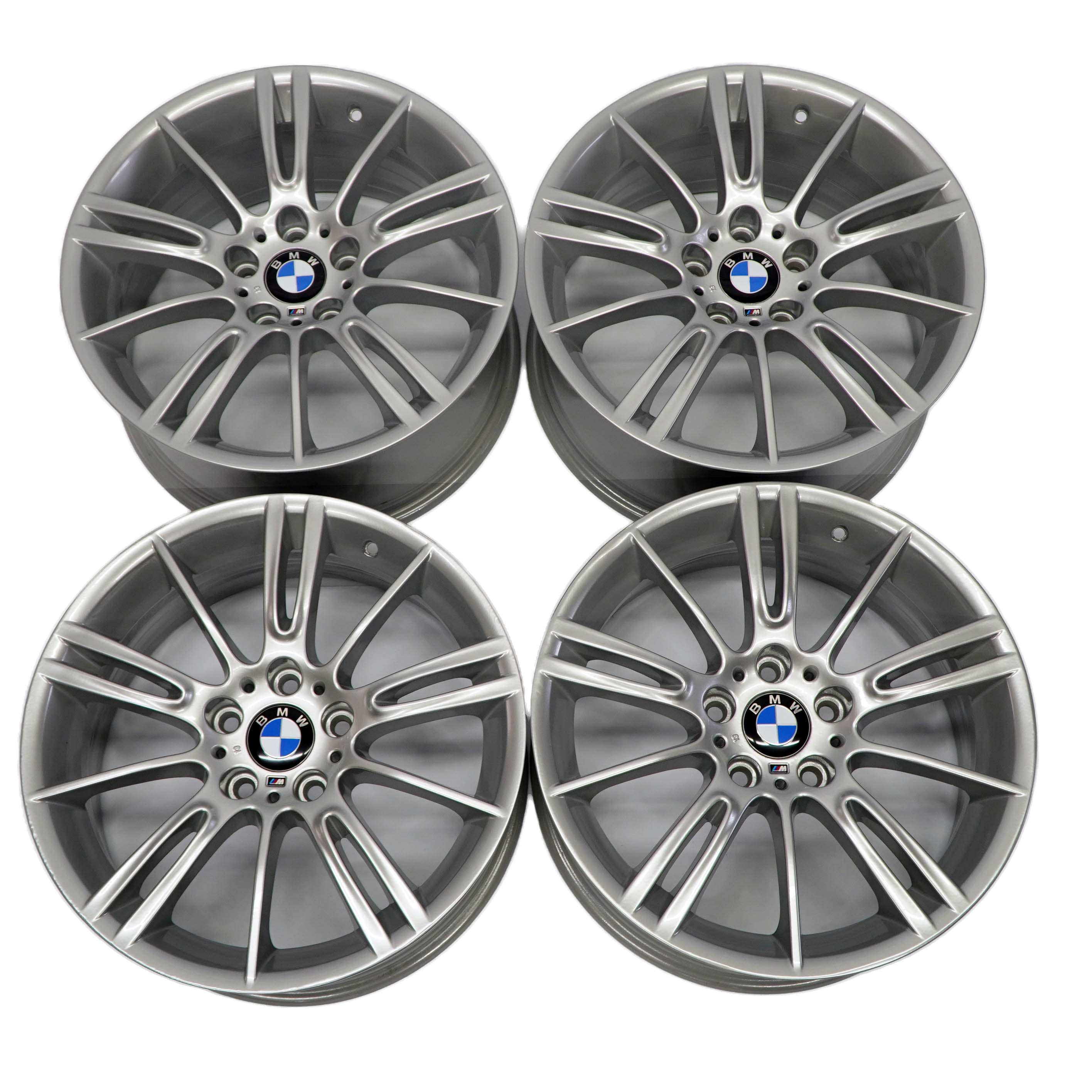 BMW E90 E91 E92 Jantes D'Alu Alliage Complete 4x Roue 18" M Rayons en etoile