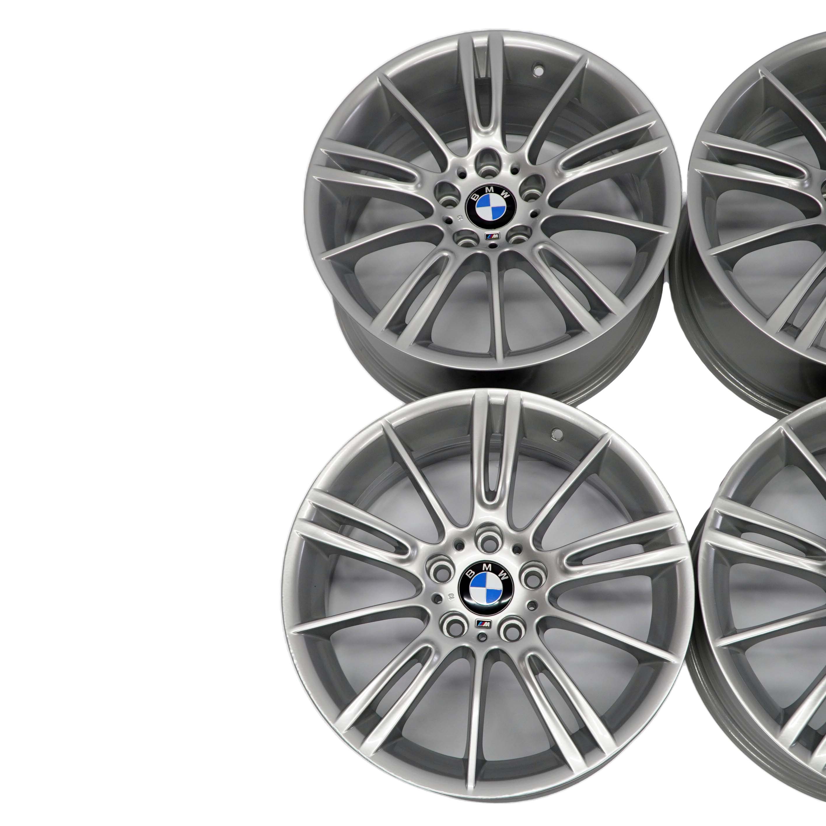 BMW E90 E91 E92 Jantes D'Alu Alliage Complete 4x Roue 18" M Rayons en etoile