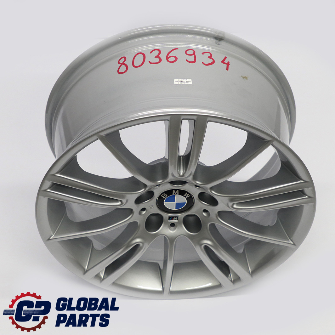 BMW E90 E91 E92 Argent Jantes Alu Alliage 18" 8,5J ET:37 M Spider Spoke - 193