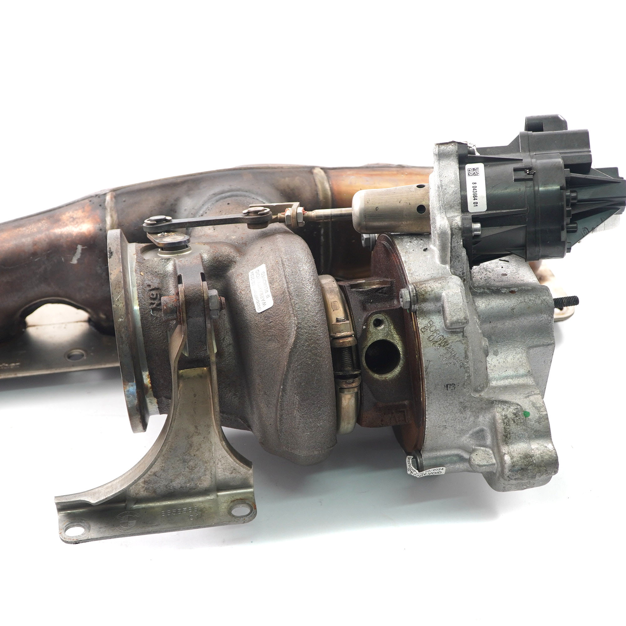 BMW F87 M2 N55 Turbocompresseur Turbo Collecteur d'échappement 8053153