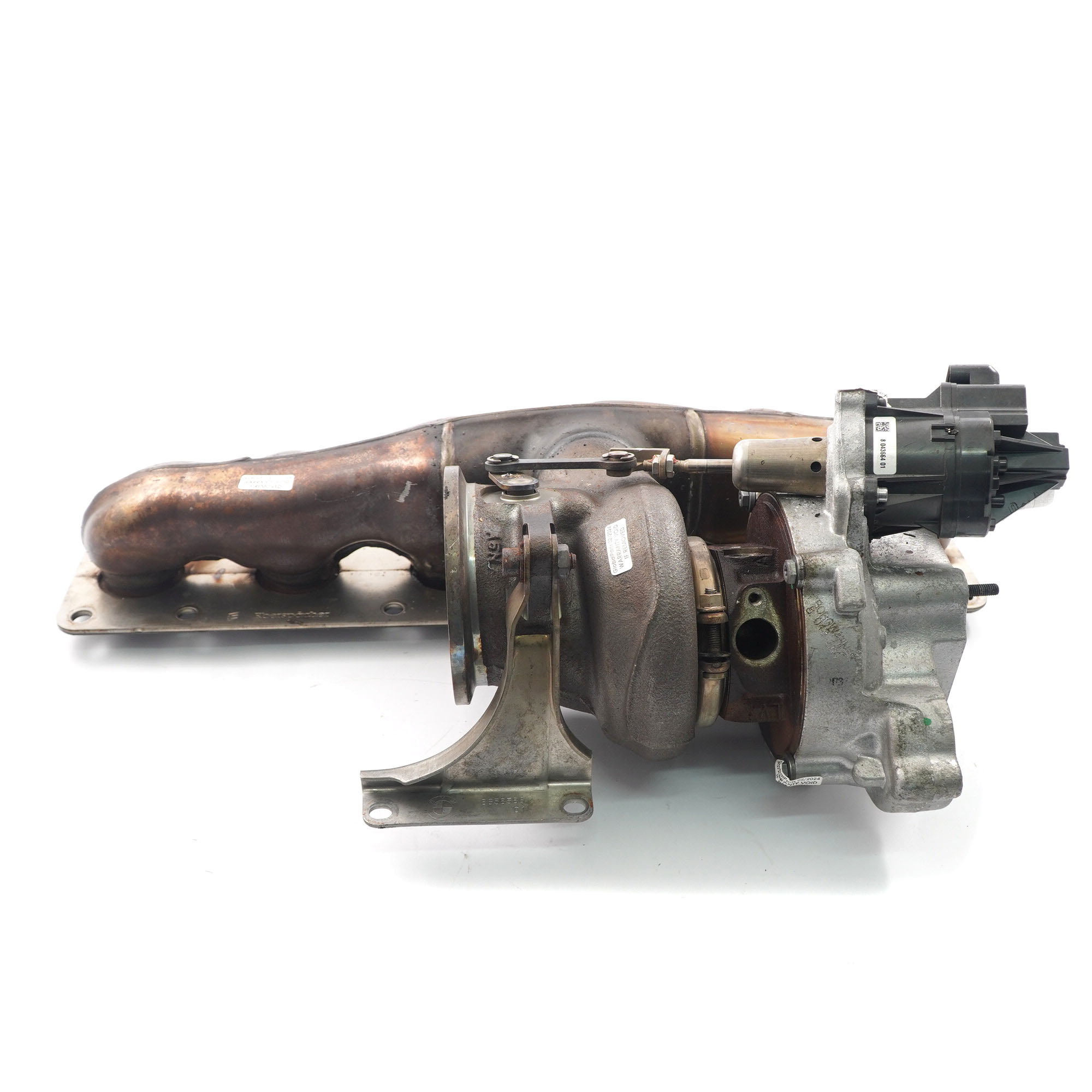 BMW F87 M2 N55 Turbocompresseur Turbo Collecteur d'échappement 8053153