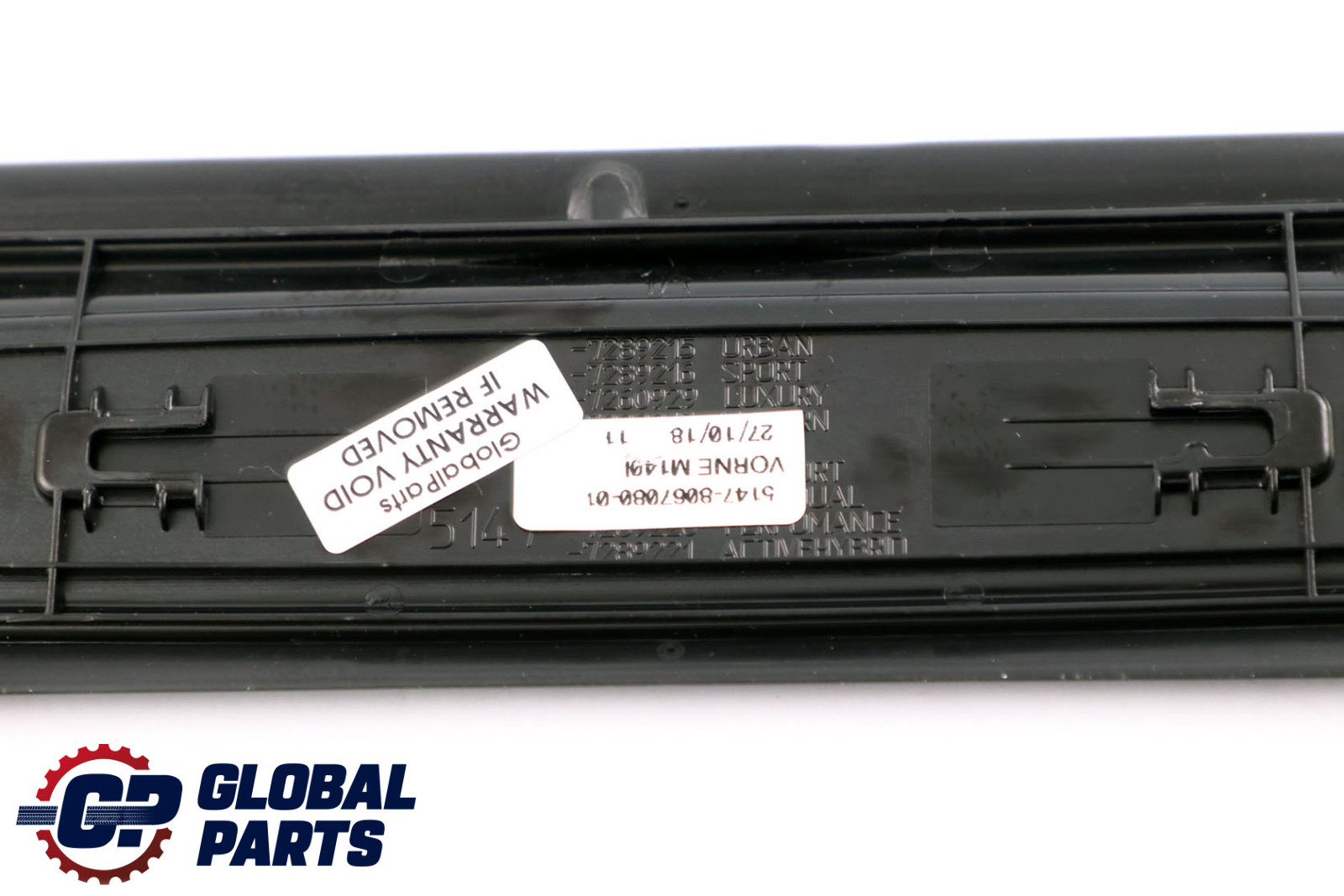 BMW 1 Series F20 LCI Entrance Cover M Trim Left Right O/N/S 140I 8067080