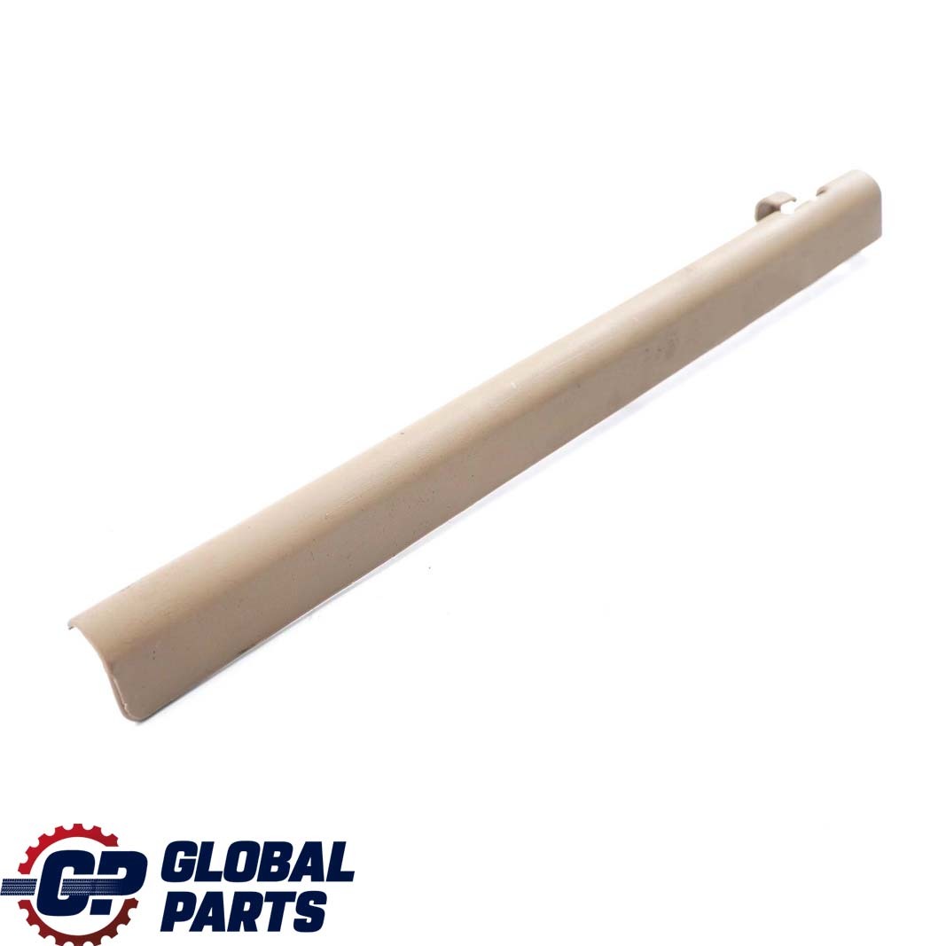 BMW X5 Series E53 Covering Seat Rail Right O/S Hellbeige Beige 8099346