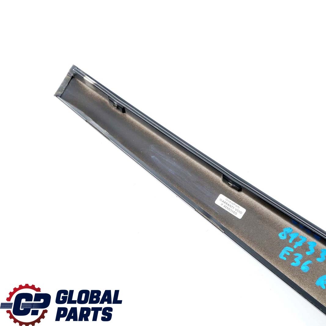 BMW 3 E36 Berline Couverture Fenetre B Colonne Porte Arriere Droite Noir