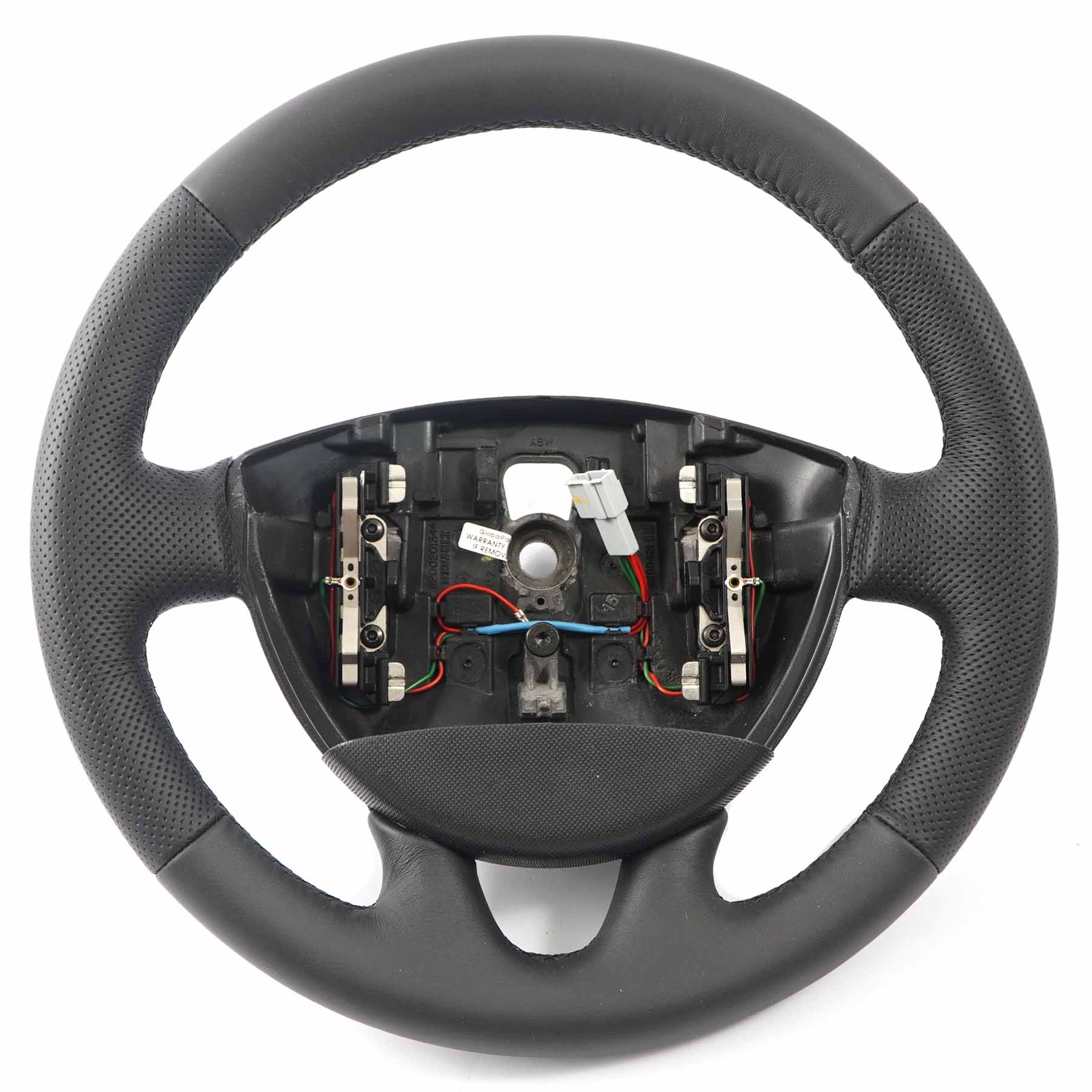 Renault Trafic II NEW Black Leather Steering Wheel 8200201344